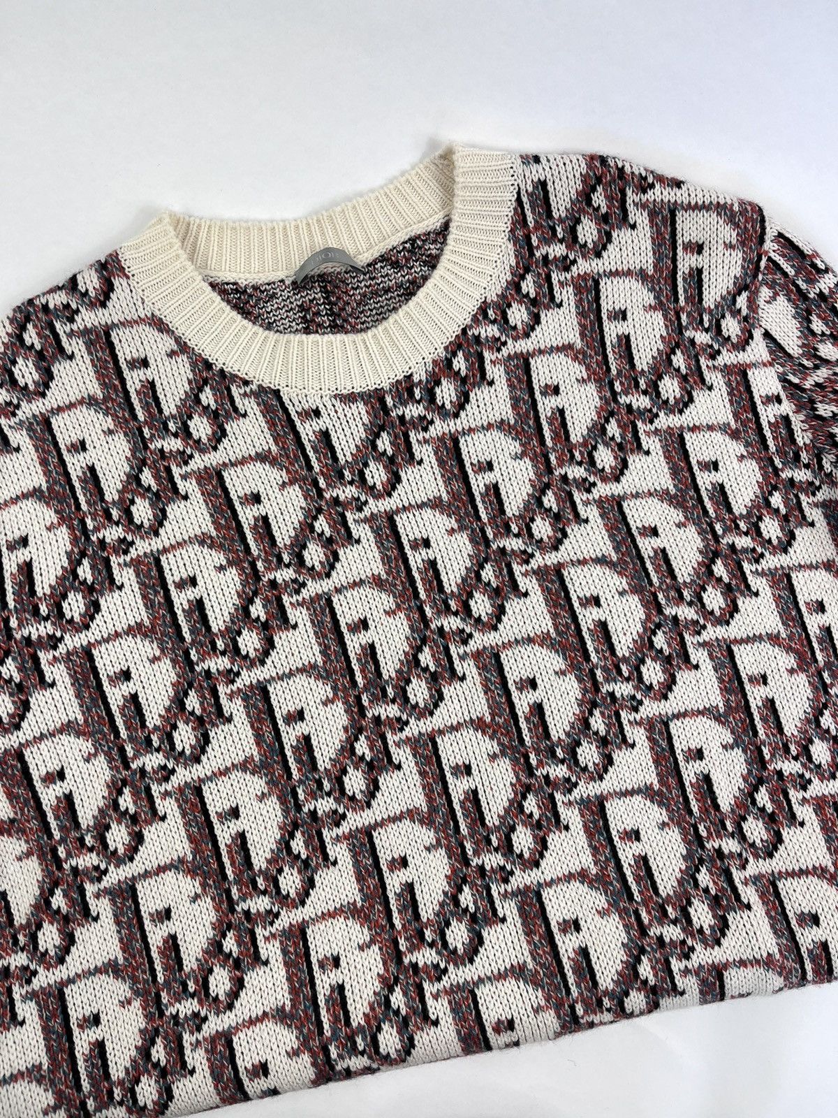 Dior DIOR OBLIQUE KNIT JUMPER Size US XL / EU 56 / 4 - 4 Thumbnail