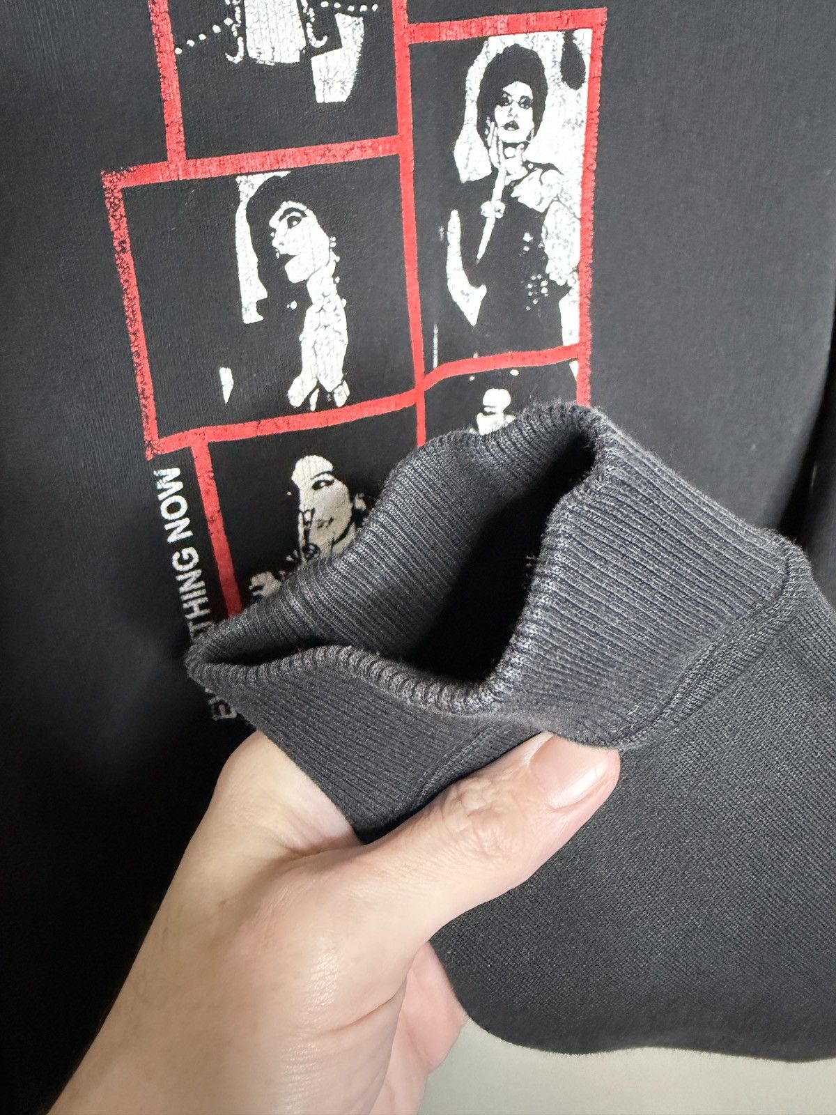 Saint Laurent Paris SLP Everything Now Photo Collage Hoodie - 2018 Size US M / EU 48-50 / 2 - 7 Thumbnail