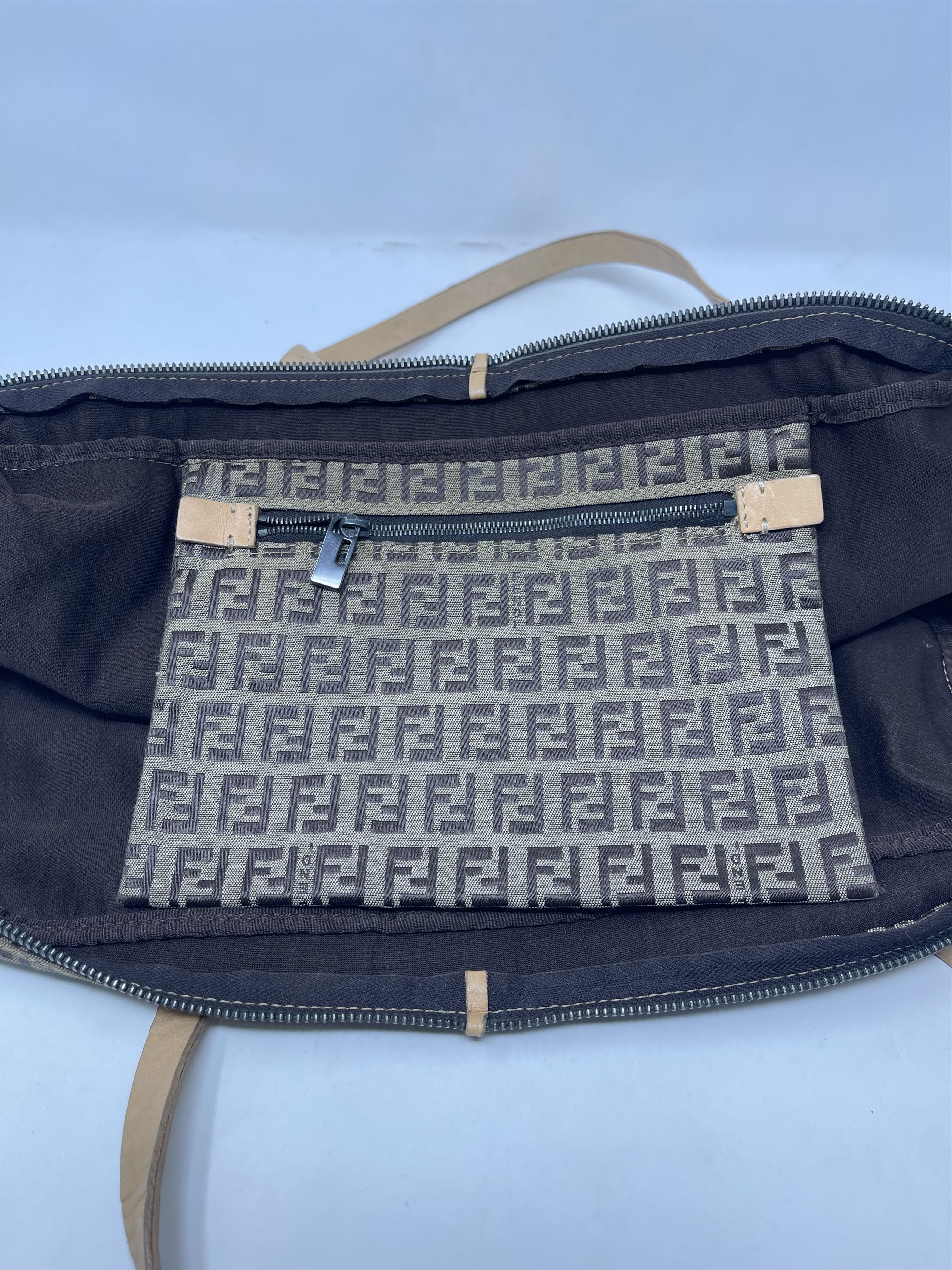 Fendi Fendi Zucchino Tote Bag Monogram Size ONE SIZE - 12 Thumbnail
