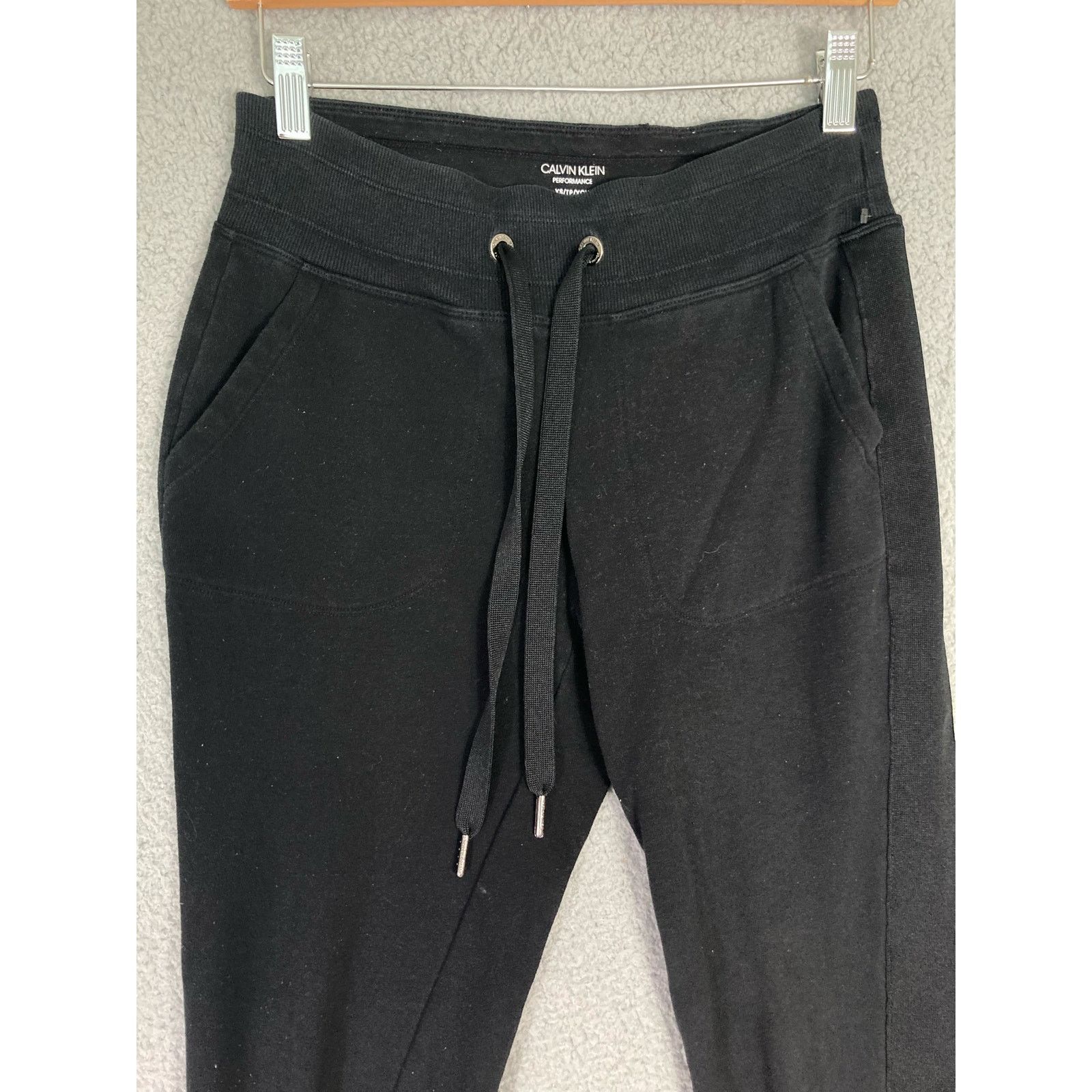 Calvin Klein Calvin Klein Women's Jogger Sweatpants Black XS Activewear Size 27" / US 4 / IT 40 - 6 Thumbnail