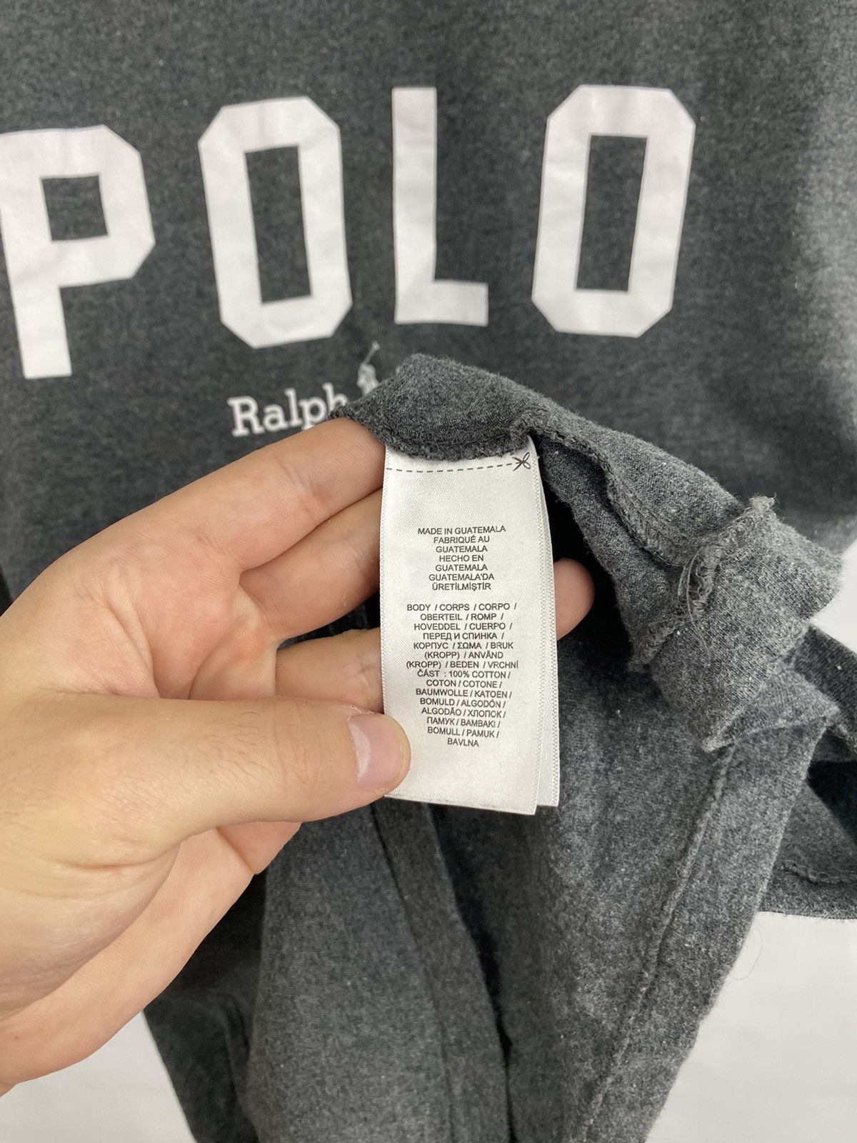 Polo Ralph Lauren 🇺🇸 Vintage Polo Ralph Lauren USA T-Sirt Retro Rare Y2K Size US XL / EU 56 / 4 - 6 Thumbnail