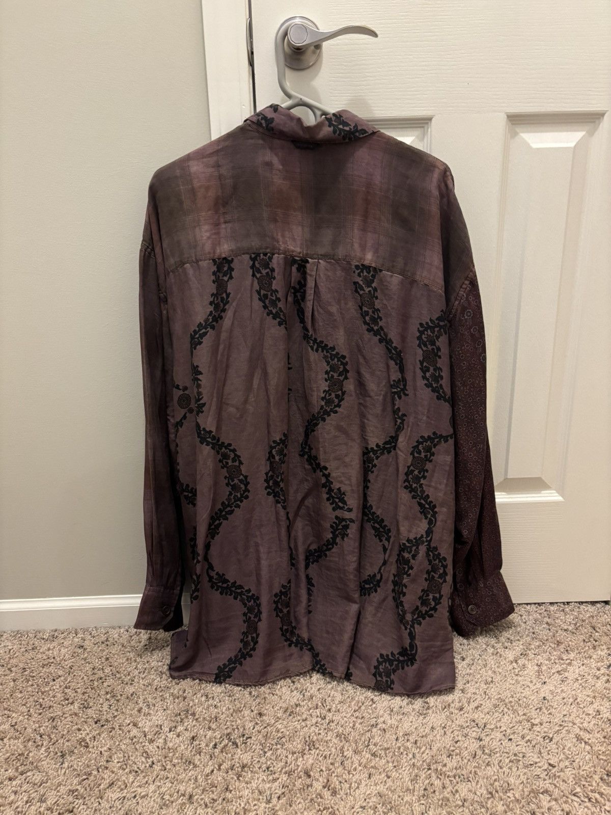 Our Legacy Our Legacy Wallpaper Print Borrowed Shirt Size US M / EU 48-50 / 2 - 2 Thumbnail
