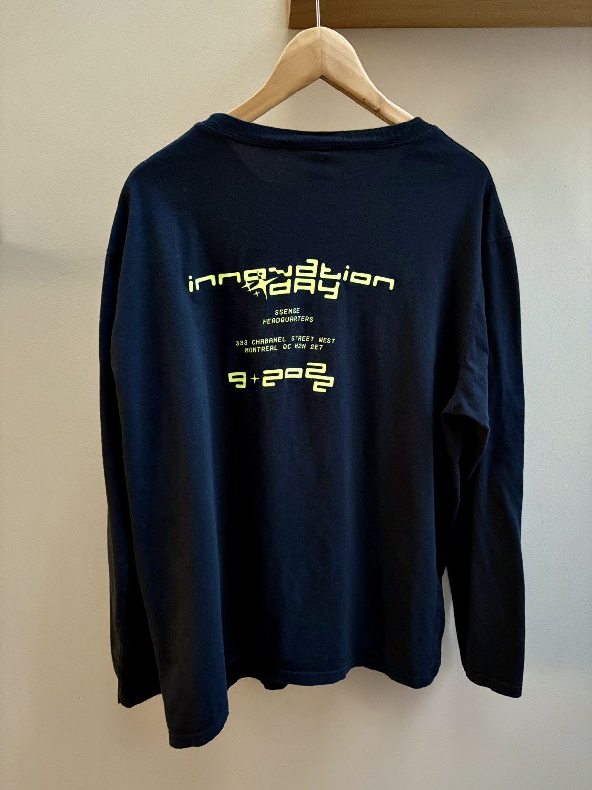 SSENSE SSense Fall 2022 Innovation Day staff longsleeve shirt Size US XL / EU 56 / 4 - 1 Thumbnail