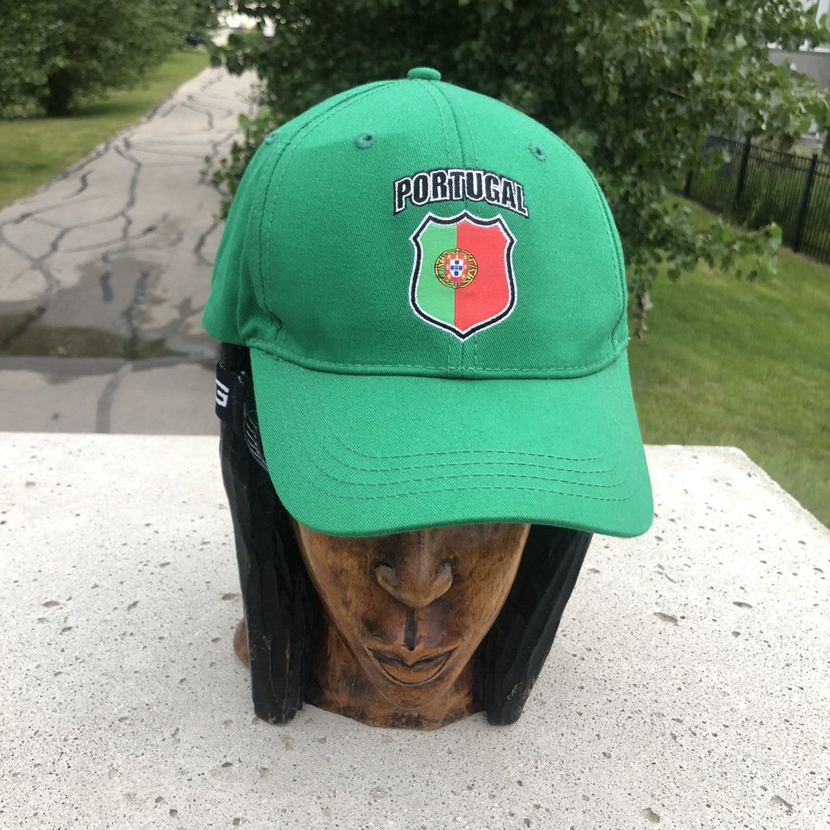 Vintage Portugal fifa 2010 South Africa World Cup official cap Size ONE SIZE - 2 Thumbnail