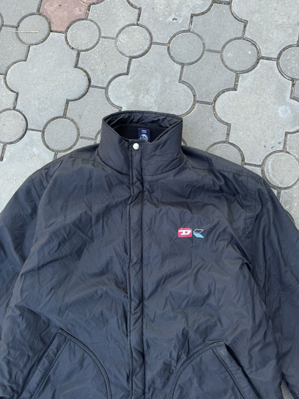 Diesel Vintage Diesel Spell Out Big Logo Jacket Y2K Opium Size US L / EU 52-54 / 3 - 4 Thumbnail