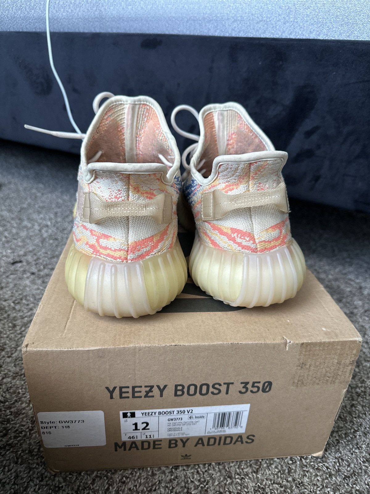 Yeezy Yeezy 350 Mx Oat Size US 12 / EU 45 - 6 Thumbnail