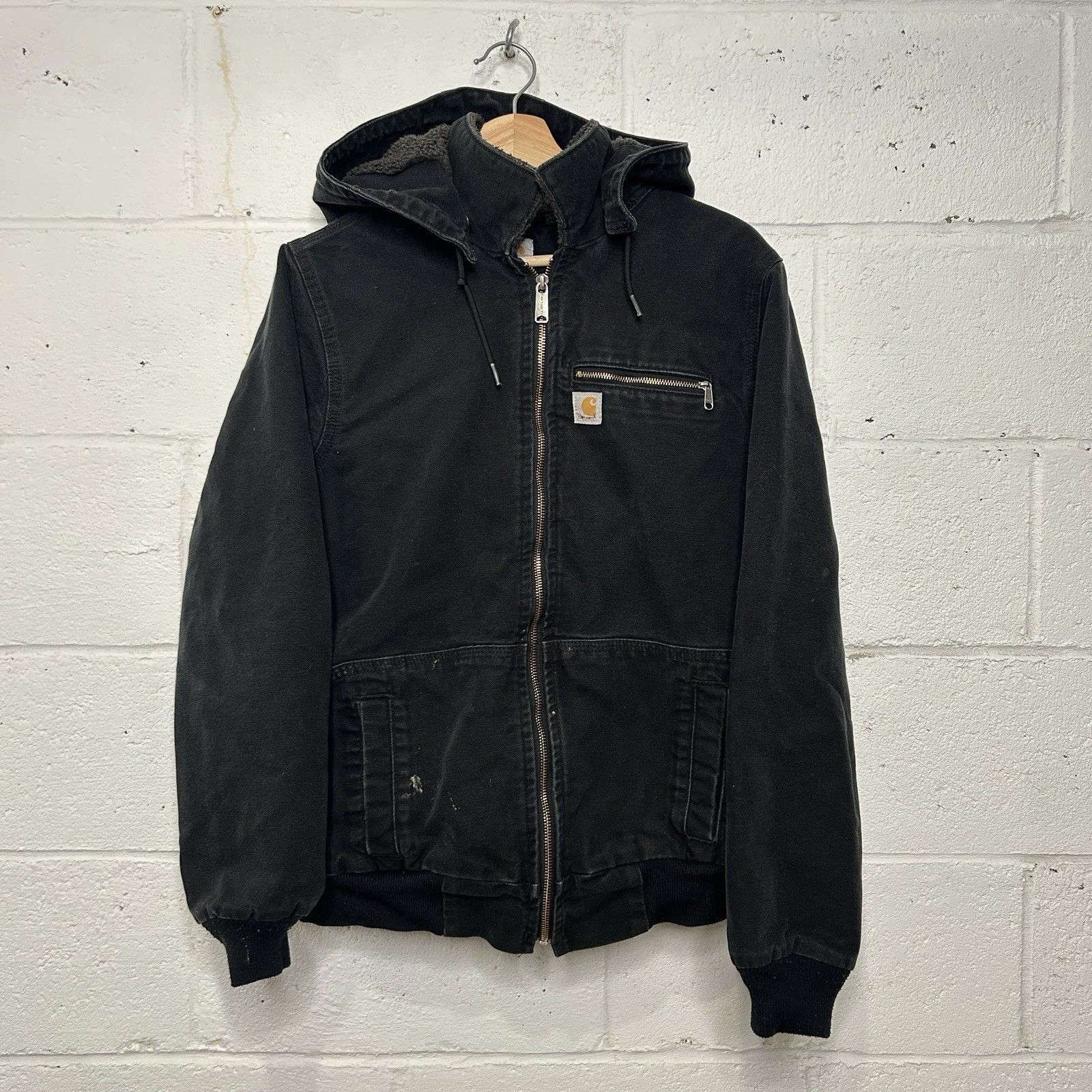 Carhartt Sherpa-Lined Wildwood Jacket “Black” 100815-001