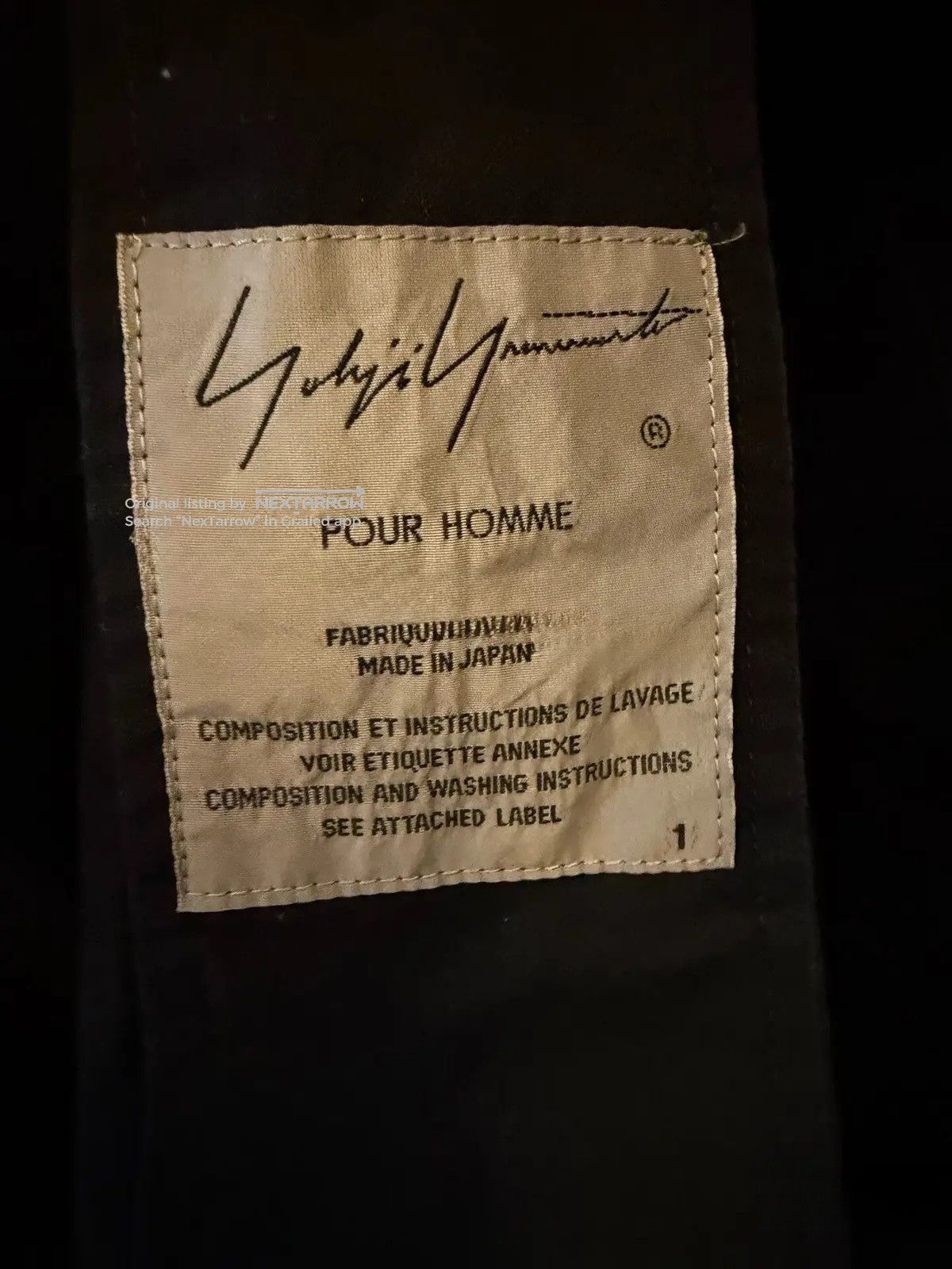 Yohji Yamamoto Yohji Yamamoto PRODUCE Black Trench Coat LLLL24 Size US S / EU 44-46 / 1 - 4 Thumbnail