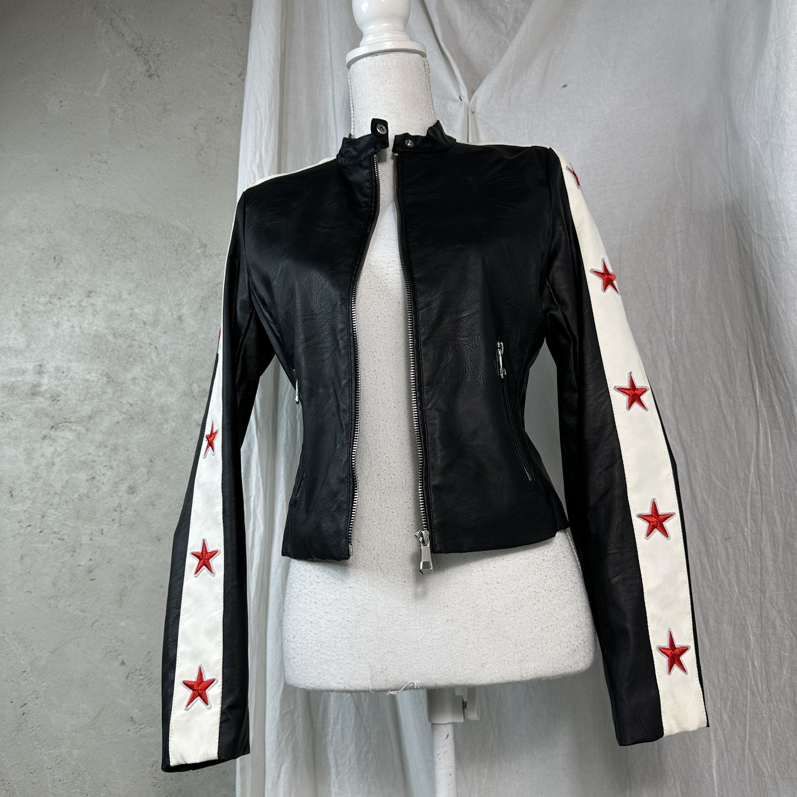 Vintage Vintage Moto Stars Jacket Size US M / EU 48-50 / 2 - 4 Thumbnail