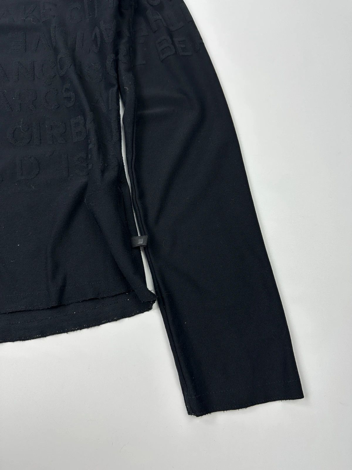 Marithe + Francois Girbaud Marithé + François Girbaud 90s Actlive Black Longsleeves Size L / US 10 / IT 46 - 5 Thumbnail