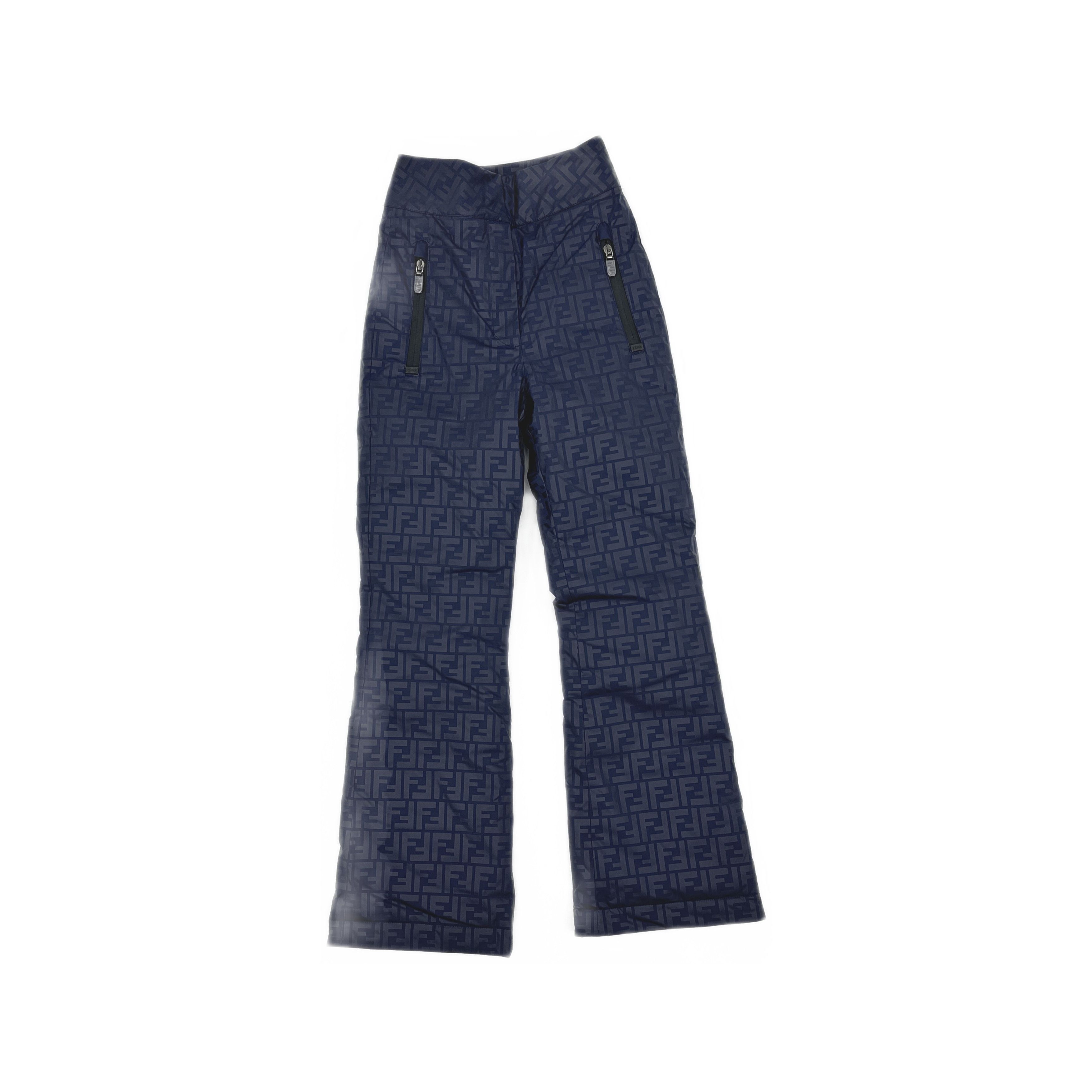 Fendi Fendi FF Logo Ski Pants Size 36 Size 25" / US 0 / IT 36 - 1 Thumbnail