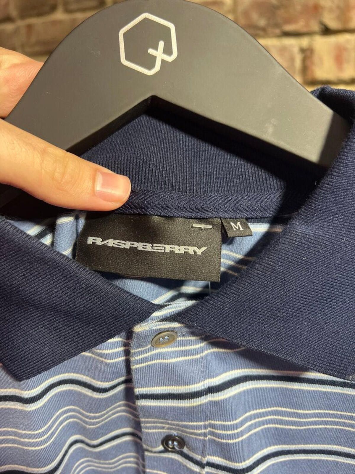 The GV Gallery GV Gallery Air Raspberry Polo Longsleeve Sz. M Size ONE SIZE - 3 Thumbnail