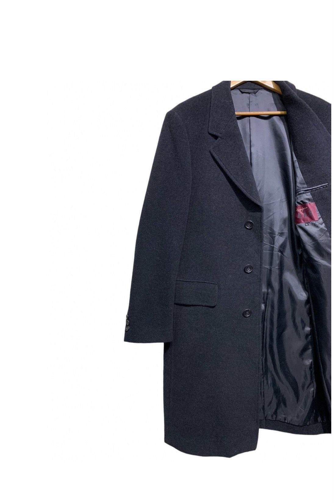 Yohji Yamamoto 🔥YOHJI YAMAMOTO A.A.R WOOL OVERCOATS Size US L / EU 52-54 / 3 - 2 Thumbnail