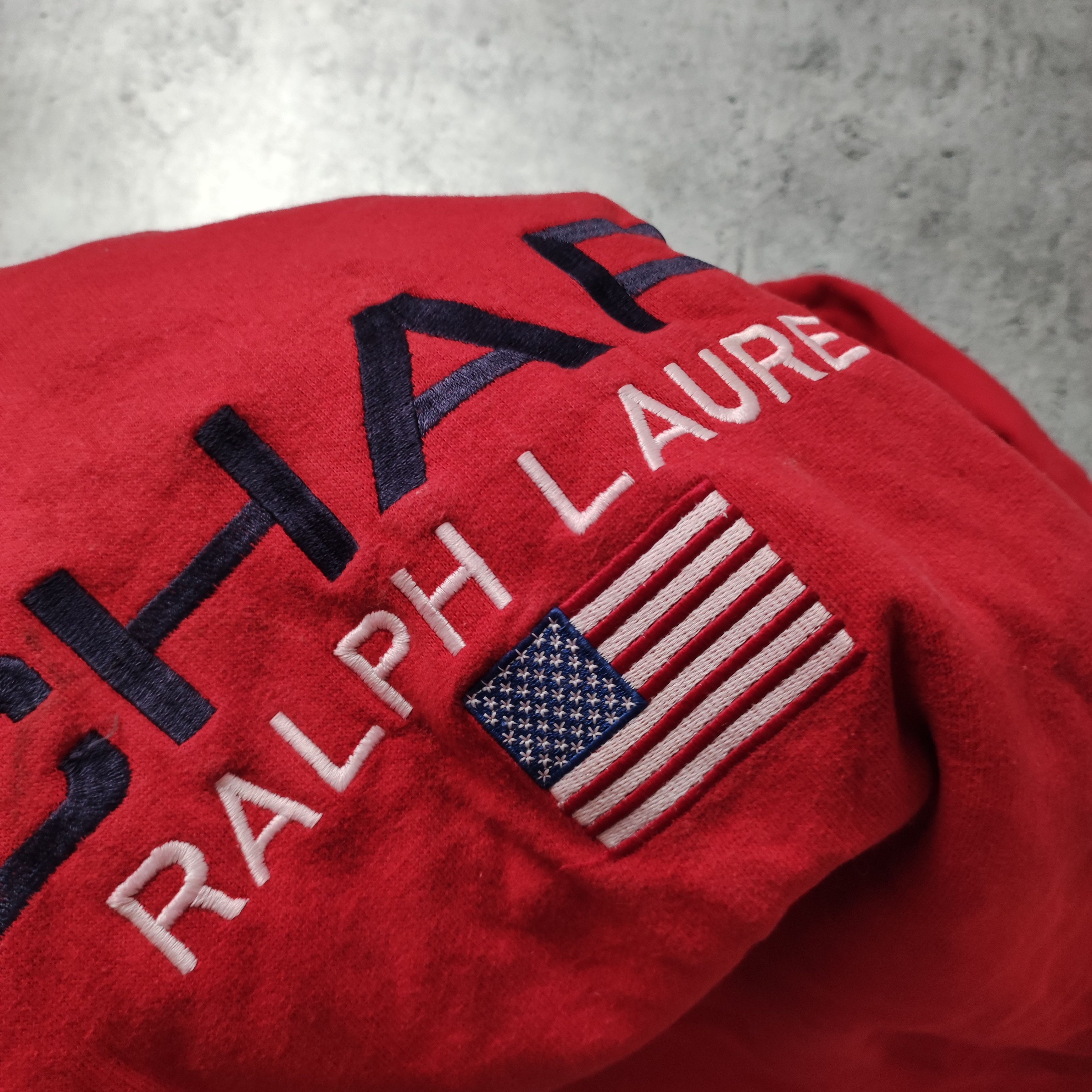 Polo Ralph Lauren × Vintage RARE 90s Vintage Polo Ralph Lauren Chaps Spelout Sweatshirt Size US S / EU 44-46 / 1 - 5 Thumbnail