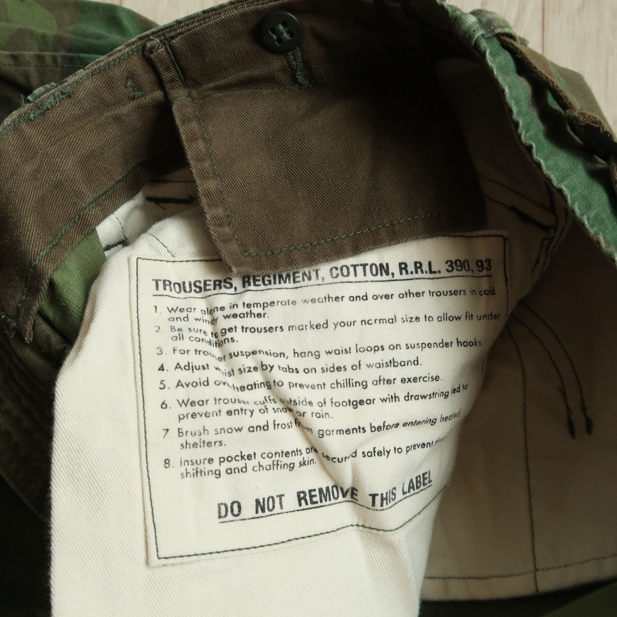 RRL Ralph Lauren RRL Ralphlauren Surplus Cargo Pants Size US 31 - 8 Thumbnail