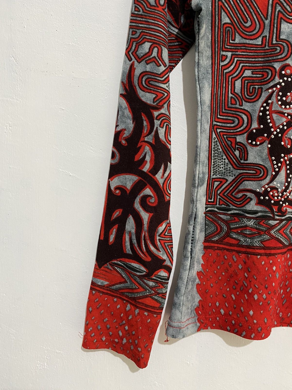 Hysteric Glamour Y2k unknown mesh tattoos longsleeve tshirts Size US M / EU 48-50 / 2 - 6 Thumbnail