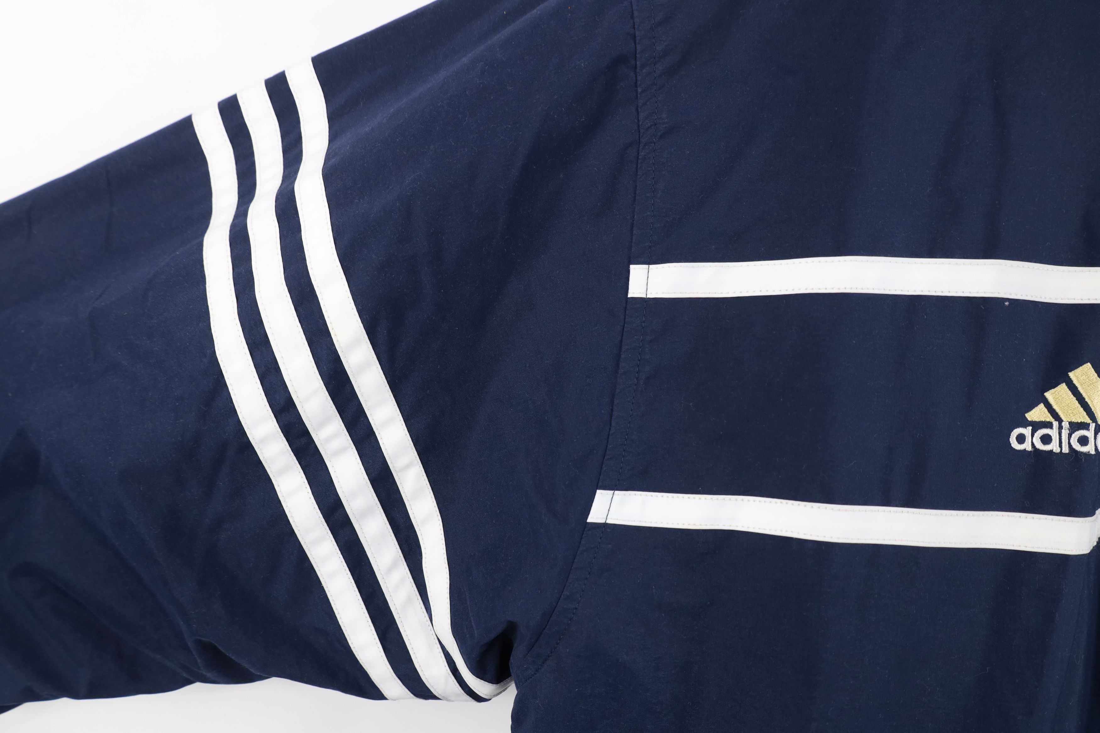 Adidas Vintage Adidas Notre Dame University Football Lined Jacket Size US XL / EU 56 / 4 - 10 Thumbnail