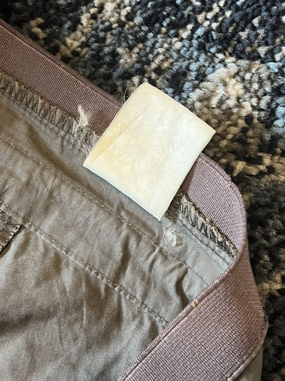 Rick Owens SS10 O&M Creatch Cargo Mainline Velcro