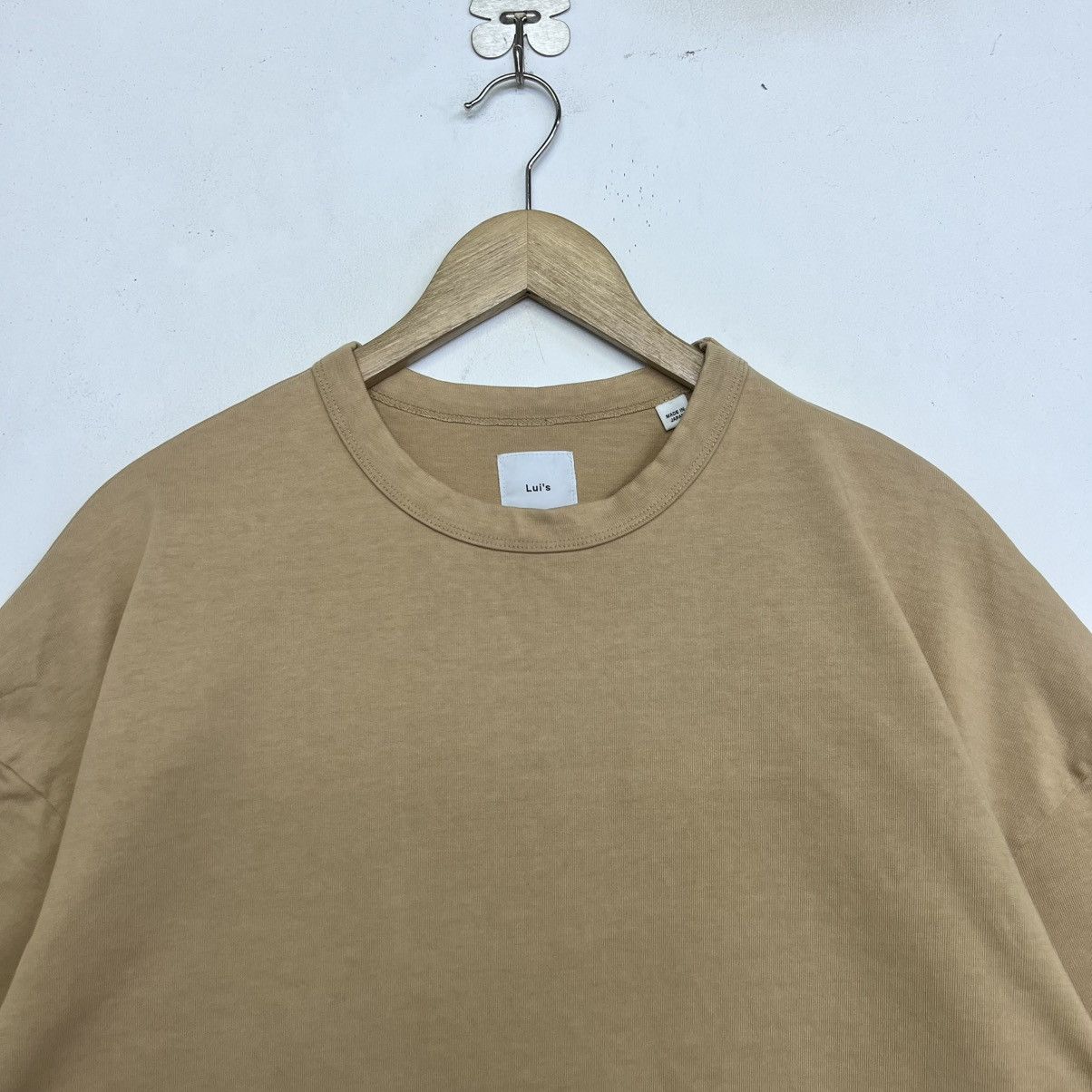 Lui's LUI’S HEAVYWEIGHT COTTON OVERSIZE BAGGY PLAIN TSHIRT Size US L / EU 52-54 / 3 - 2 Thumbnail