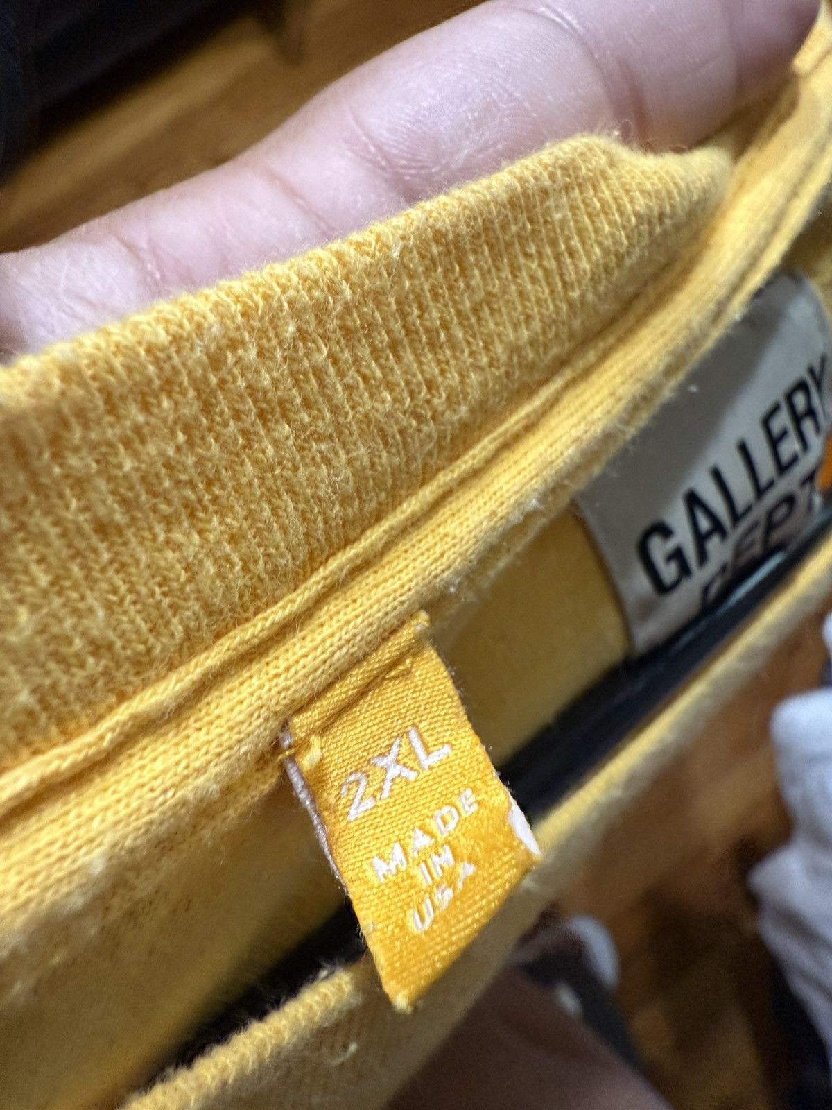 Gallery Dept. Gallery Dept. Souvenir Yellow Size XXL Size US XXL / EU 58 / 5 - 6 Thumbnail