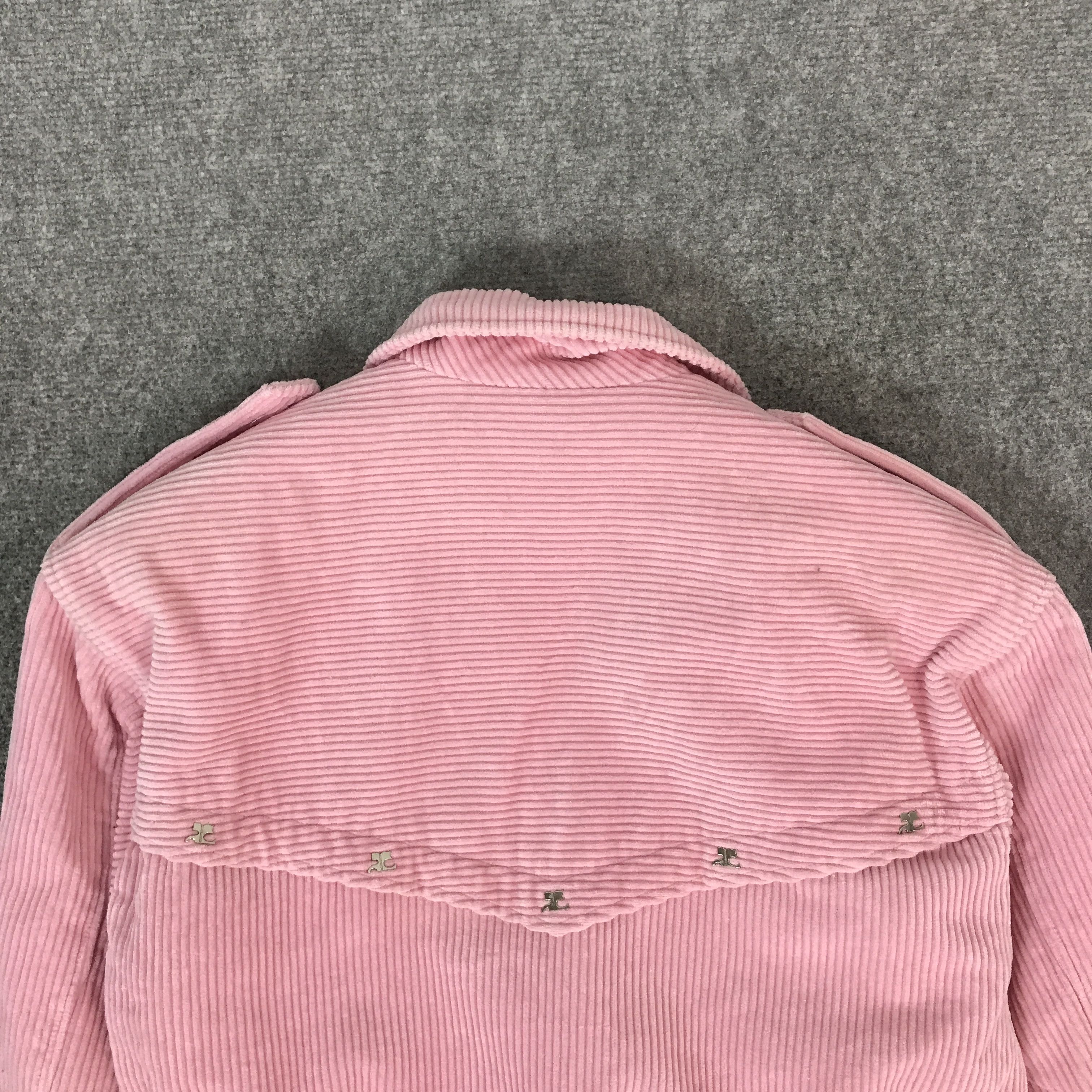 Courreges COURREGES CORDUROY COAT JACKET WOMAN K66B1 Size M / US 6-8 / IT 42-44 - 4 Thumbnail