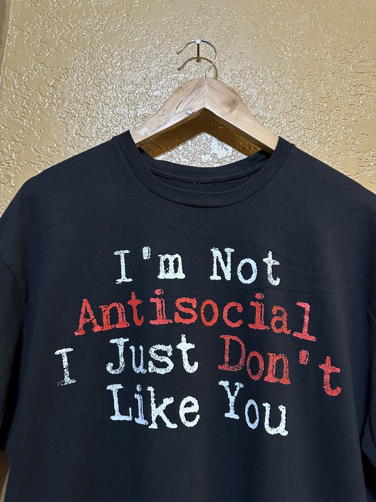 Other I’m Not Antisocial tee xl humor y2k Size US XL / EU 56 / 4 - 2 Thumbnail