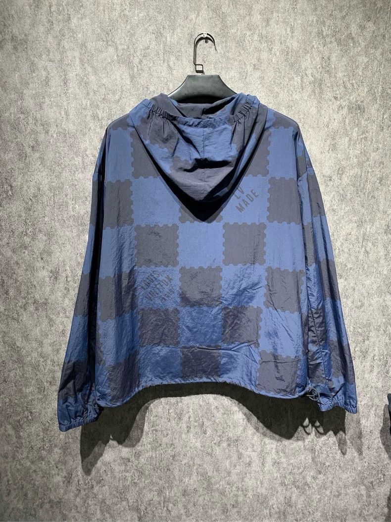 Louis Vuitton Louis Vuitton Blue Plaid Trooper Jacket 2503-Nextarrow Size US XXL / EU 58 / 5 - 2 Thumbnail