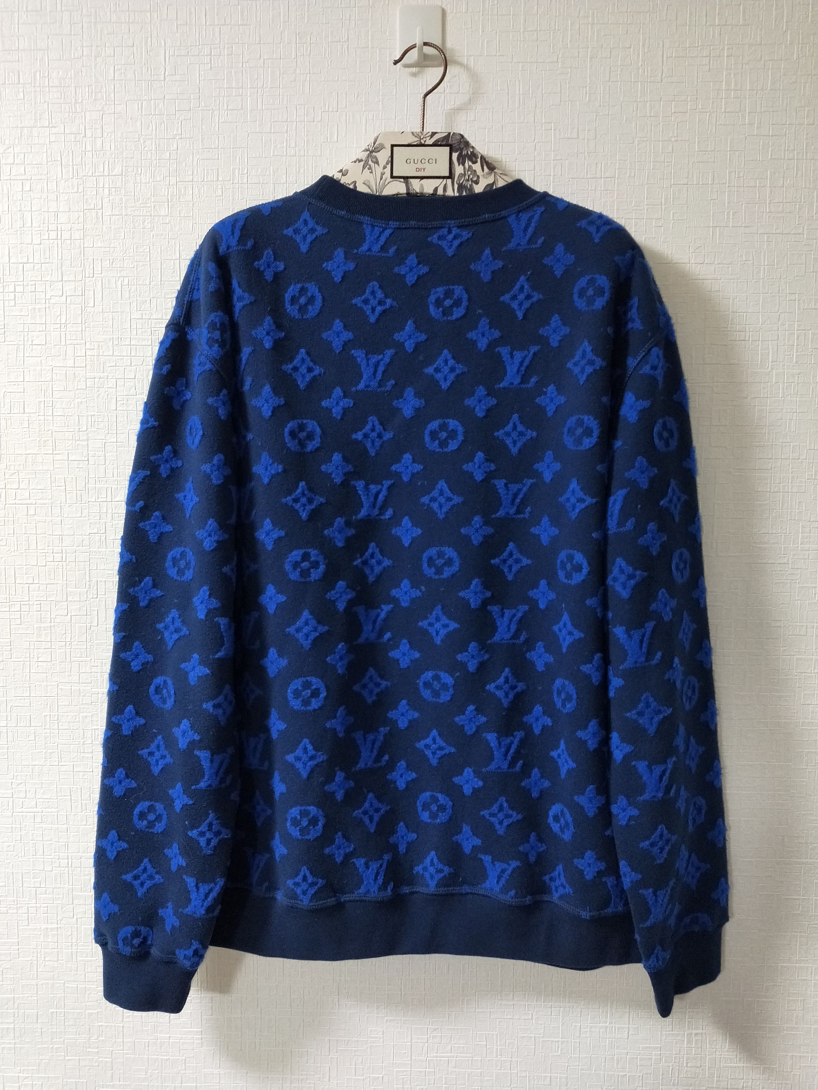 Louis Vuitton Monogram Jacquard Sweatshirt Size US M / EU 48-50 / 2 - 2 Thumbnail