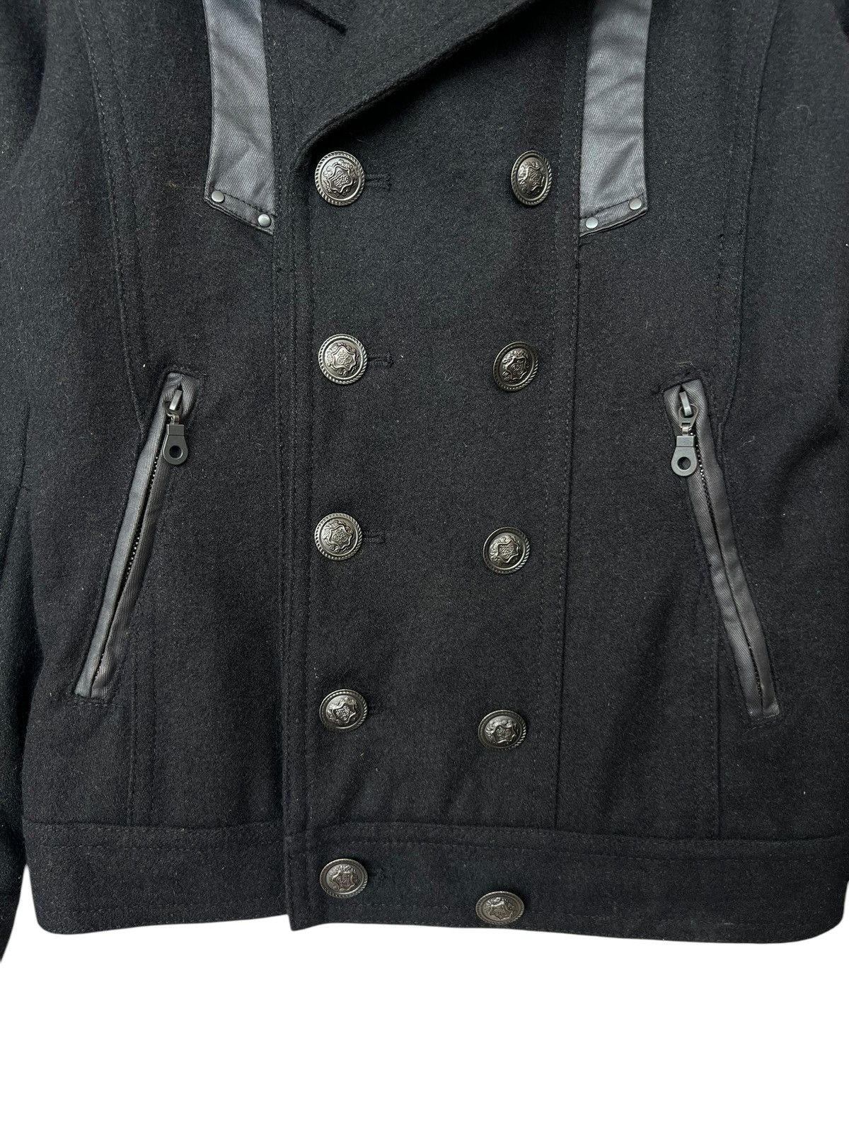 GOSTAR DE FUGA Gosta De Fuga Black Wool Coat Jacket Size US S / EU 44-46 / 1 - 3 Thumbnail