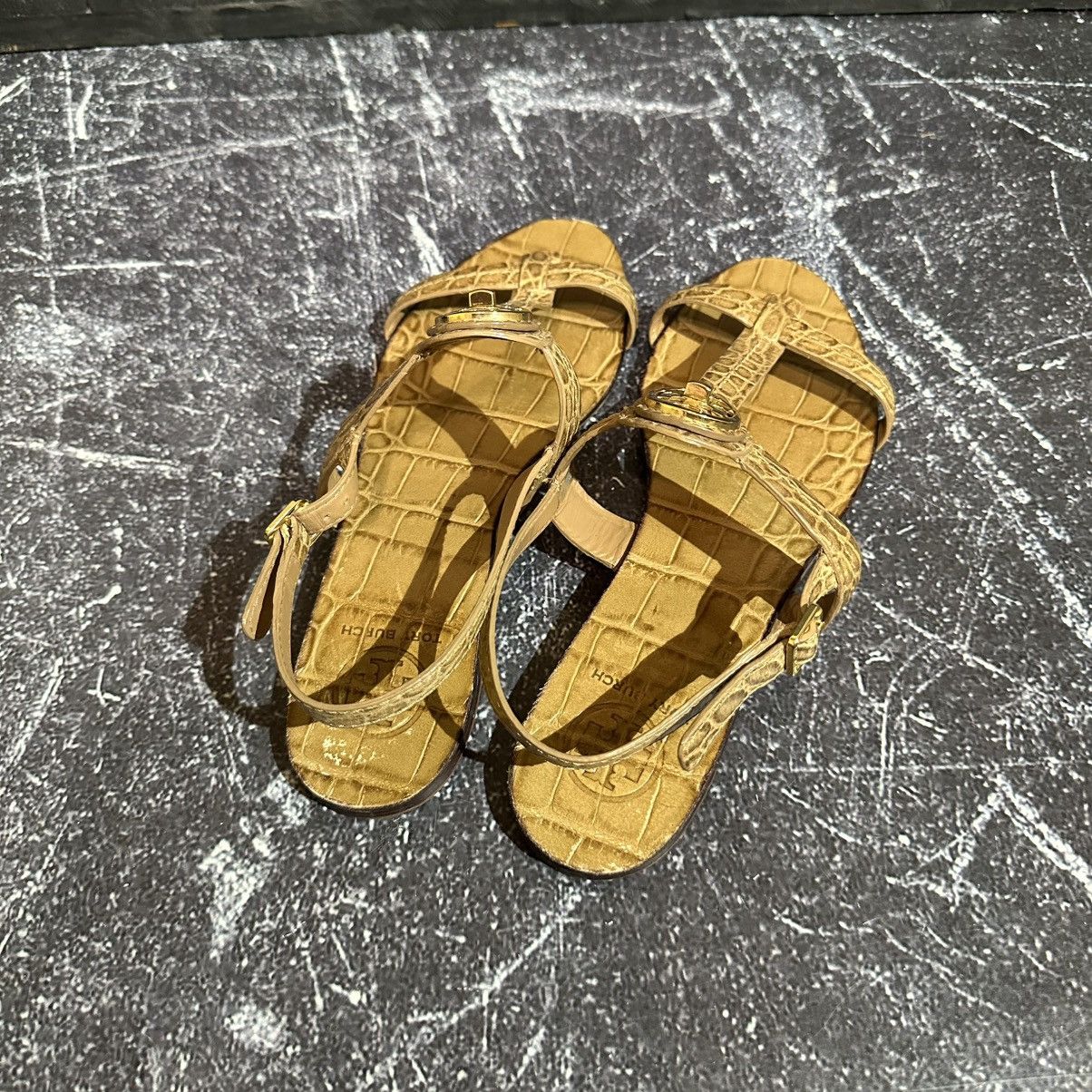 Tory Burch TORY BURCH Women’s Leather Sandals Size 9M Size US 9 / IT 39 - 7 Thumbnail