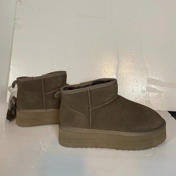 Other DREAM PAIRS Shearling-lined Winter Ankle Boots Size 11 Size US 11 / IT 41 - 4 Thumbnail