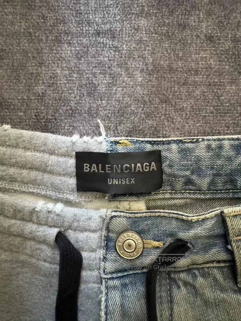 Balenciaga Balenciaga 24FW Hybrid Patchwork Jeans. Size US 26 / EU 42 - 3 Thumbnail