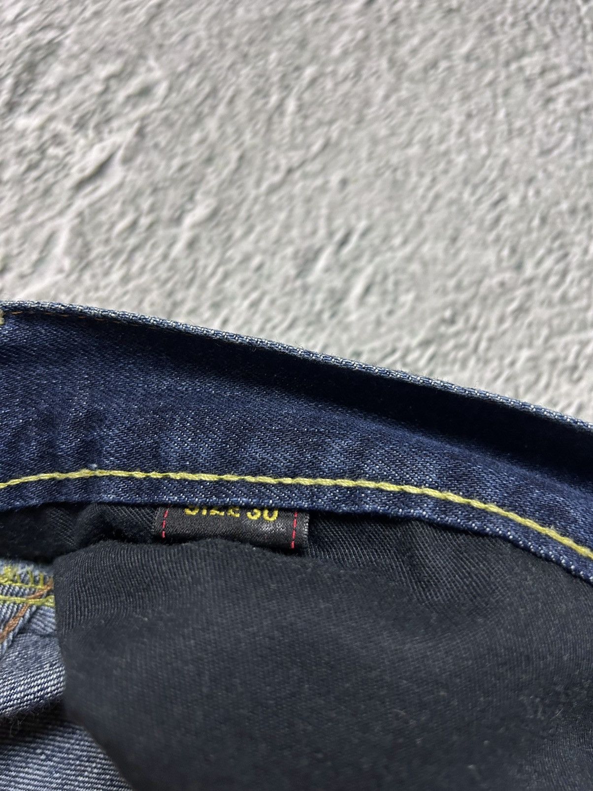 Evisu Evisu EU ED jeans vintage denim pants patchwork navy Y2K Size US 30 / EU 46 - 14 Thumbnail