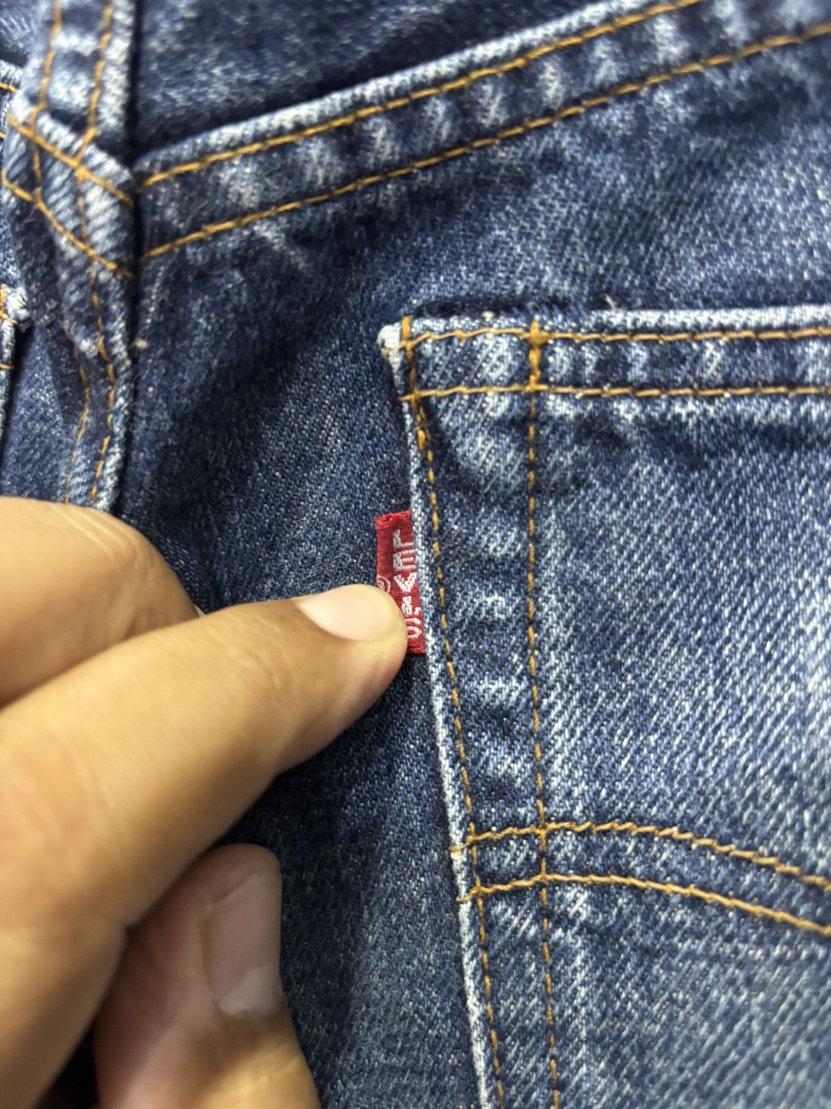Levi's Vintage Levis Big E Selvedge Jeans Size US 32 / EU 48 - 6 Thumbnail
