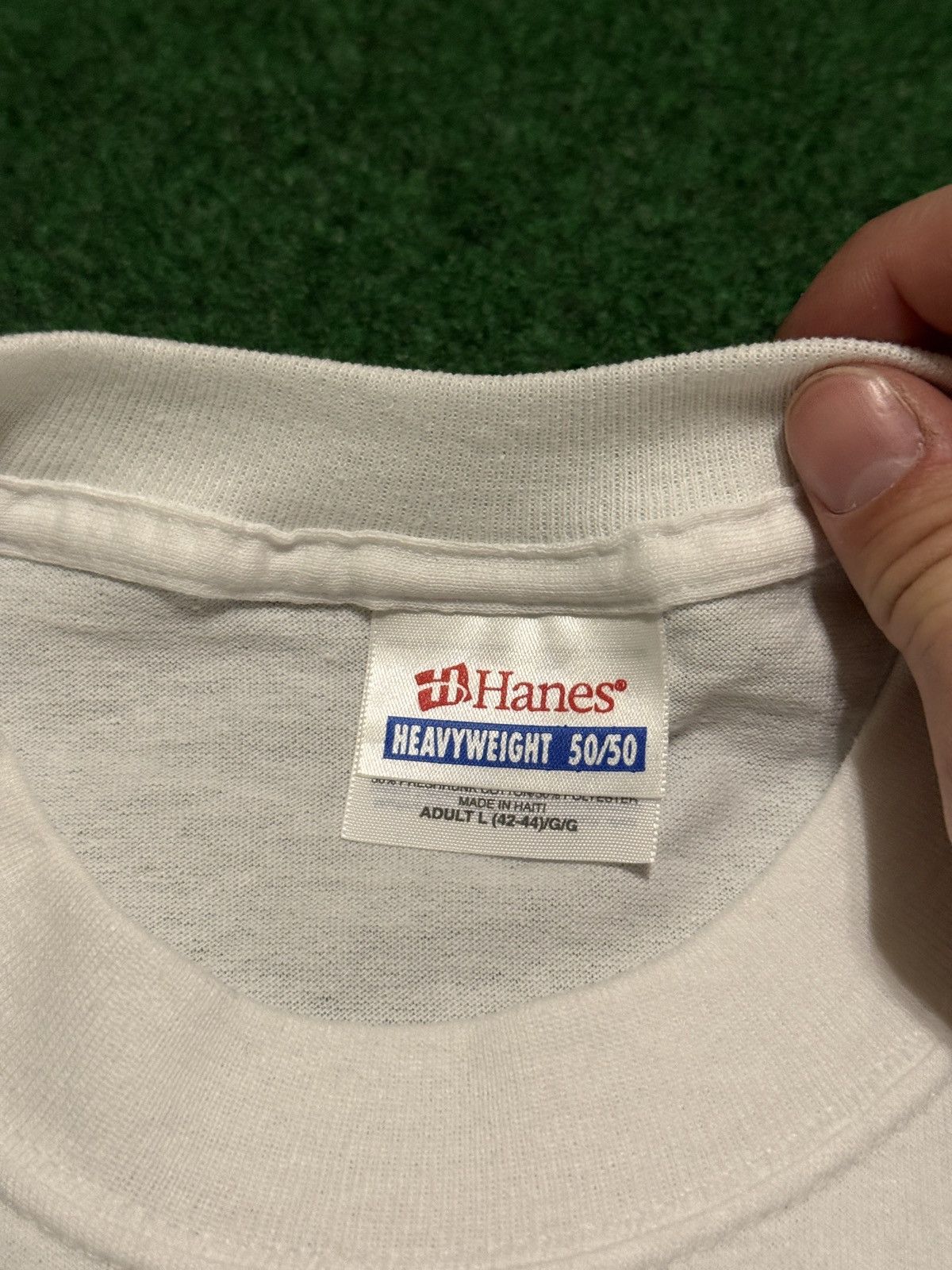 Vintage Jif Logo Vintage 90s Peanut Butter White XL Food T Shirt Size US L / EU 52-54 / 3 - 3 Thumbnail