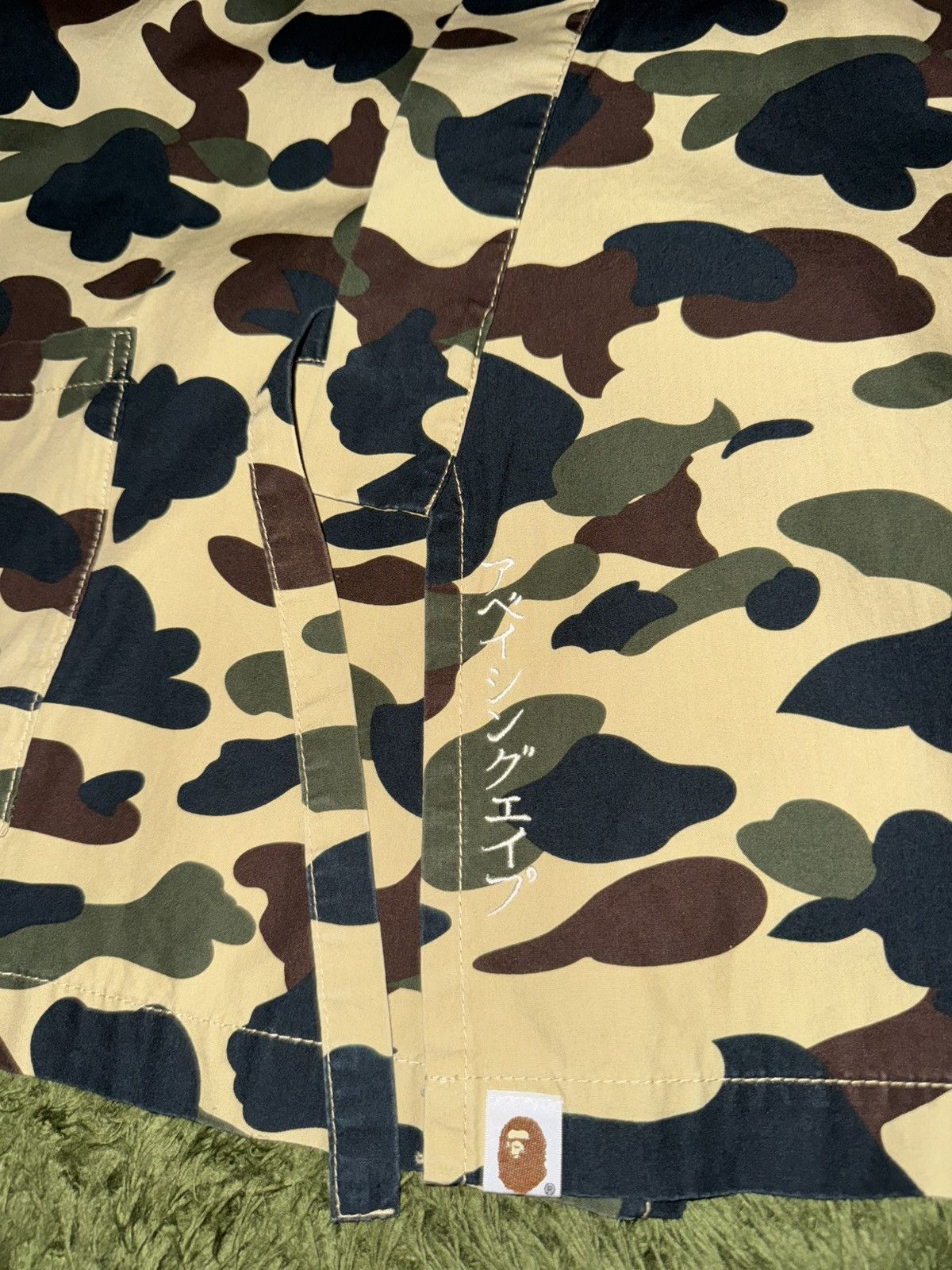 Bape [L] BAPE 1st Camo Kimono Shirt Jacket Size US L / EU 52-54 / 3 - 6 Thumbnail