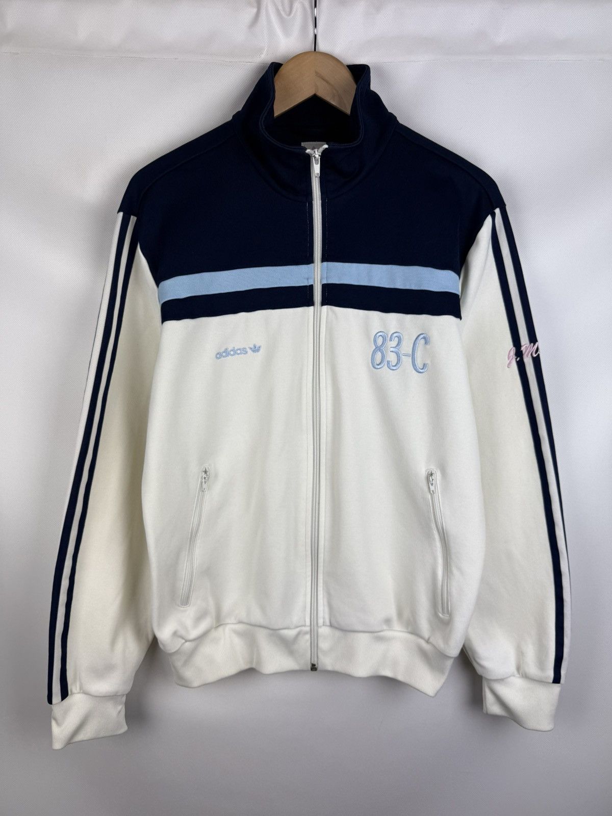 Vintage Adidas Originals Vintage Men’s Track Top Jacket Size US L / EU 52-54 / 3 - 1 Thumbnail