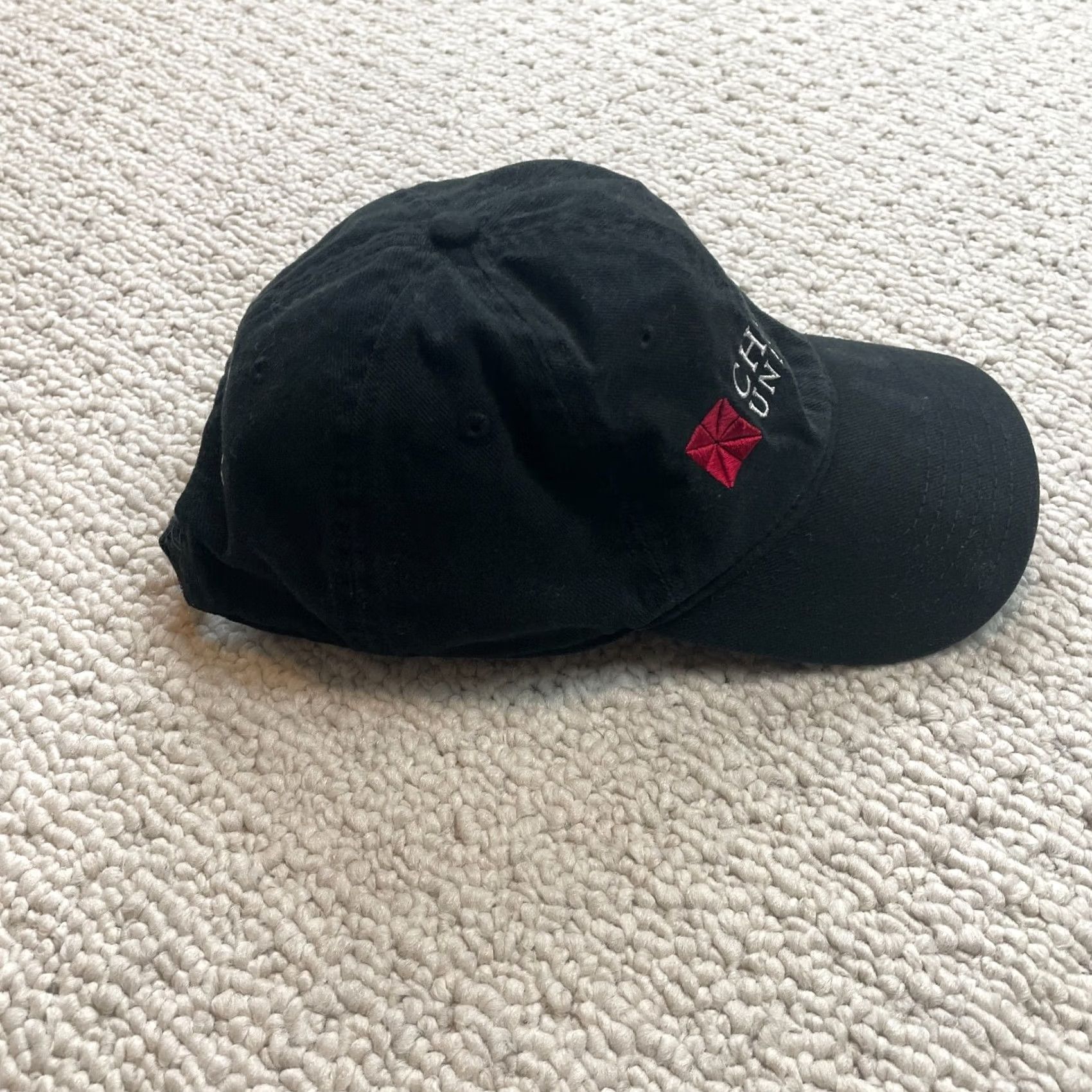 Vintage Aardvark Baseball Hat Cap Unisex Adults OSFM Black Chapman University Commencement 2019 Adjustable Cap Black University Theme Varsity Style Size ONE SIZE - 4 Thumbnail