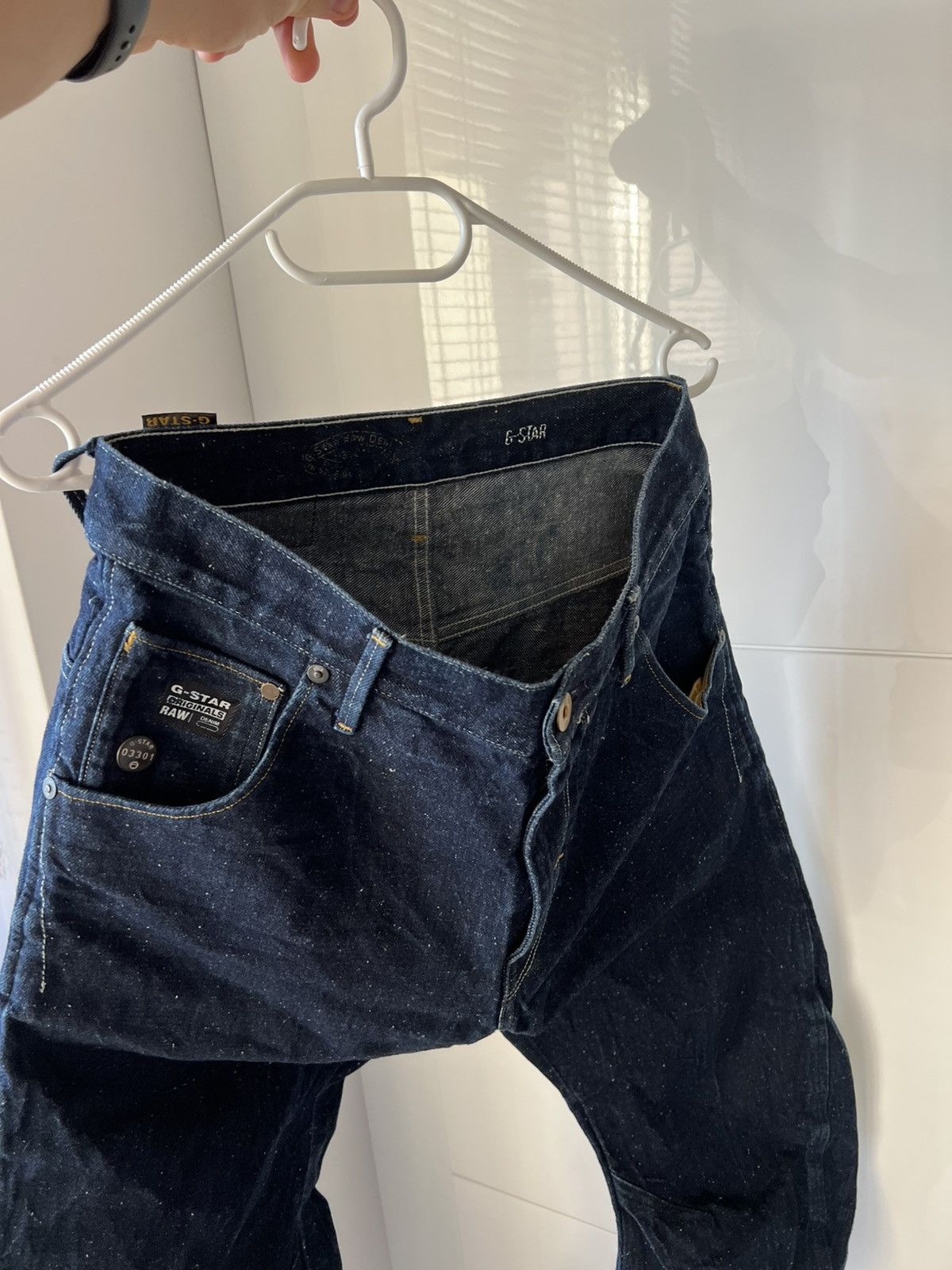G-Star Y2K G-Star Raw ARC 3D Loose Tapered Braces Opium 03301 Jeans Size US 30 / EU 46 - 5 Thumbnail