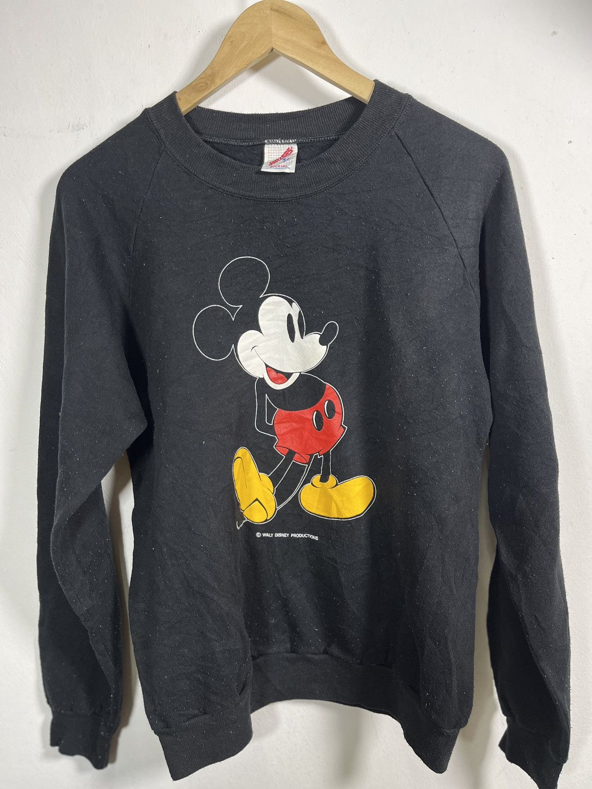 Jerzees × Mickey Mouse × Vintage Vintage Mickey Mouse x Jerzees Size M / US 6-8 / IT 42-44 - 1 Thumbnail