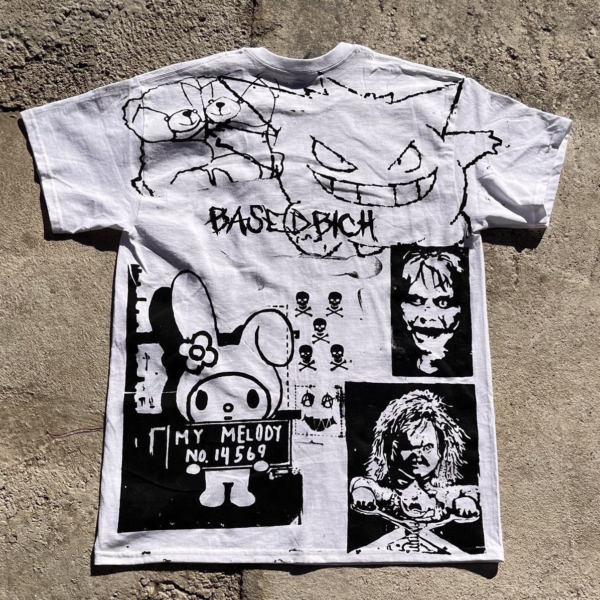 Handmade Basedbich custom T-shirt Size US L / EU 52-54 / 3 - 1 Thumbnail