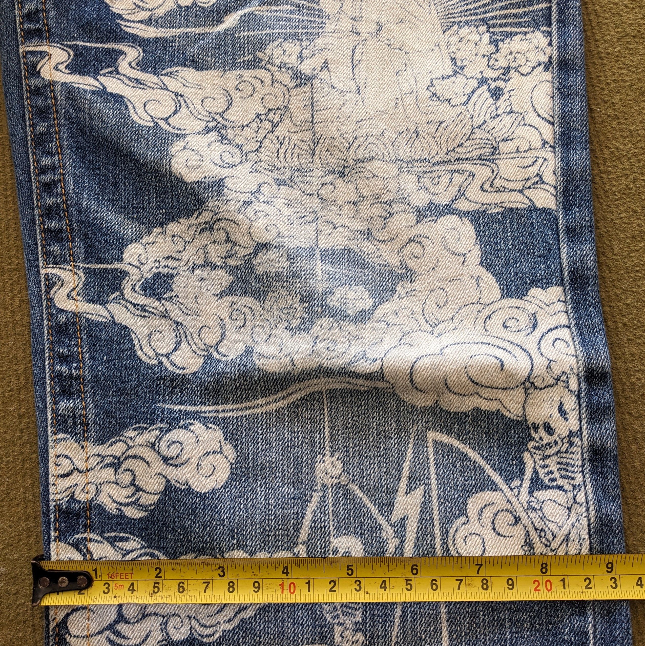Other Vintage Japanese Art Design Fashion Jeans Size US 36 / EU 52 - 8 Thumbnail
