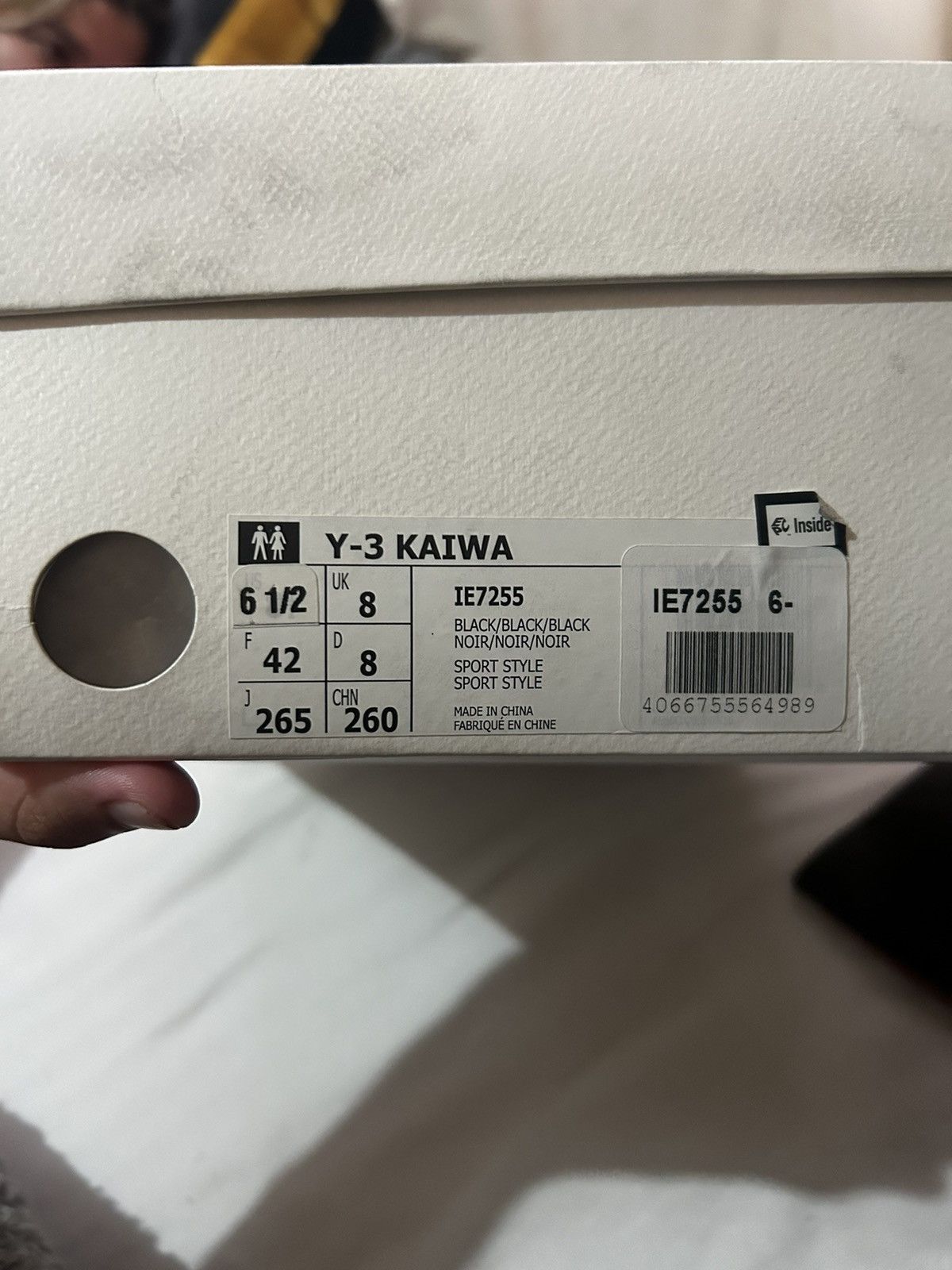 Adidas × Yohji Yamamoto Yohji Yamamoto Y3 Kaiwa Black Size US 8.5 / EU 41-42 - 8 Thumbnail