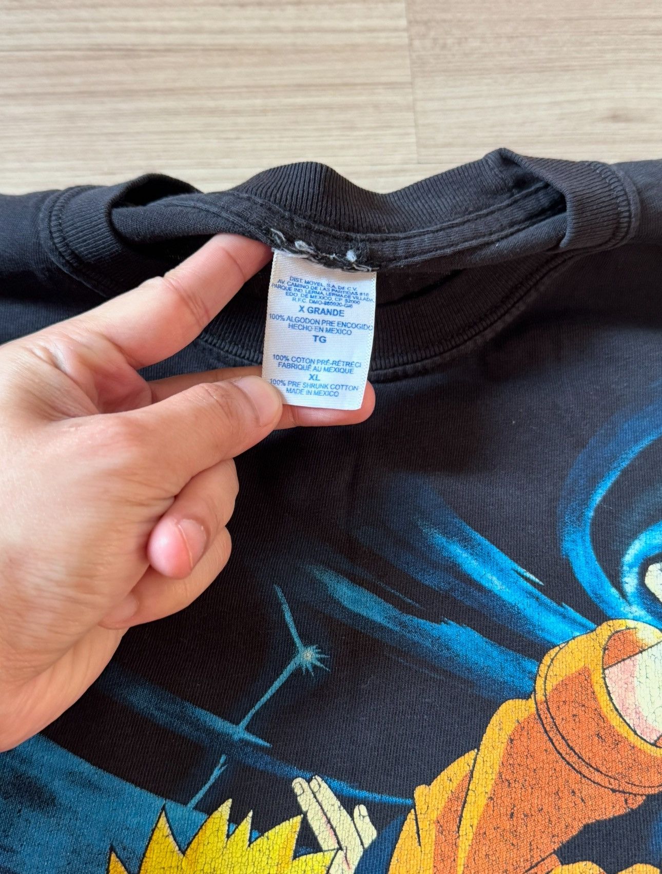 Japanese Brand × Vintage Rare Vintage - XL - Naruto vs Sasuke Shippuden T Shirt Size US XL / EU 56 / 4 - 4 Thumbnail