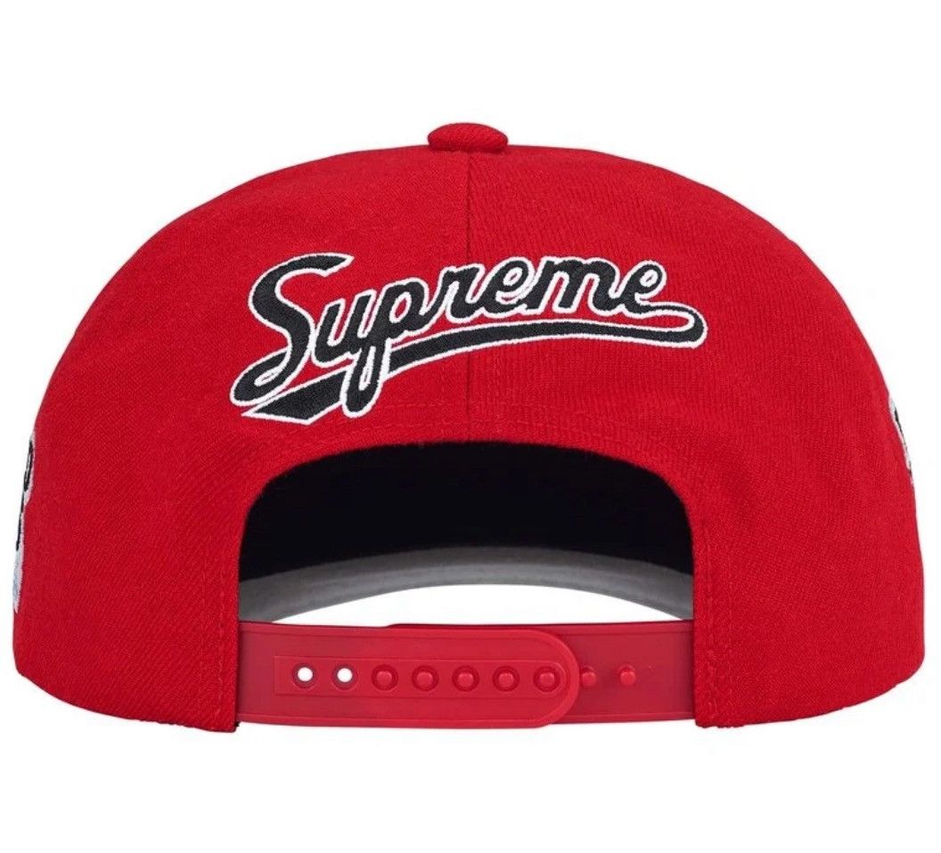 Supreme Supreme World Famous S Logo 6 Panel Red Size ONE SIZE - 6 Thumbnail