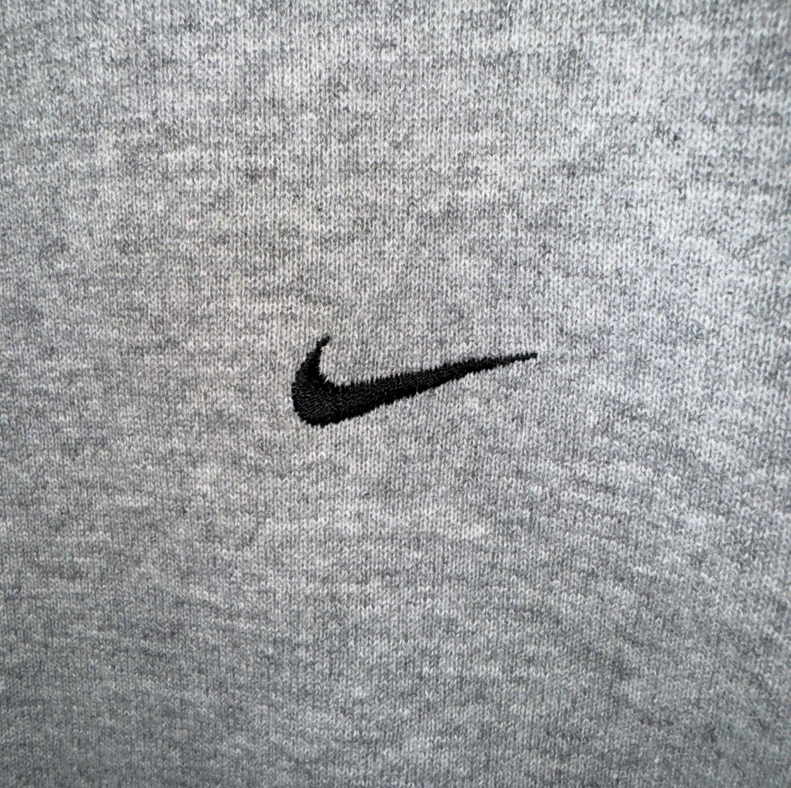 Nike Vintage Nike 90s Big Swoosh Tag Heather Grey Crewneck L Size US 34 / EU 50 - 4 Thumbnail