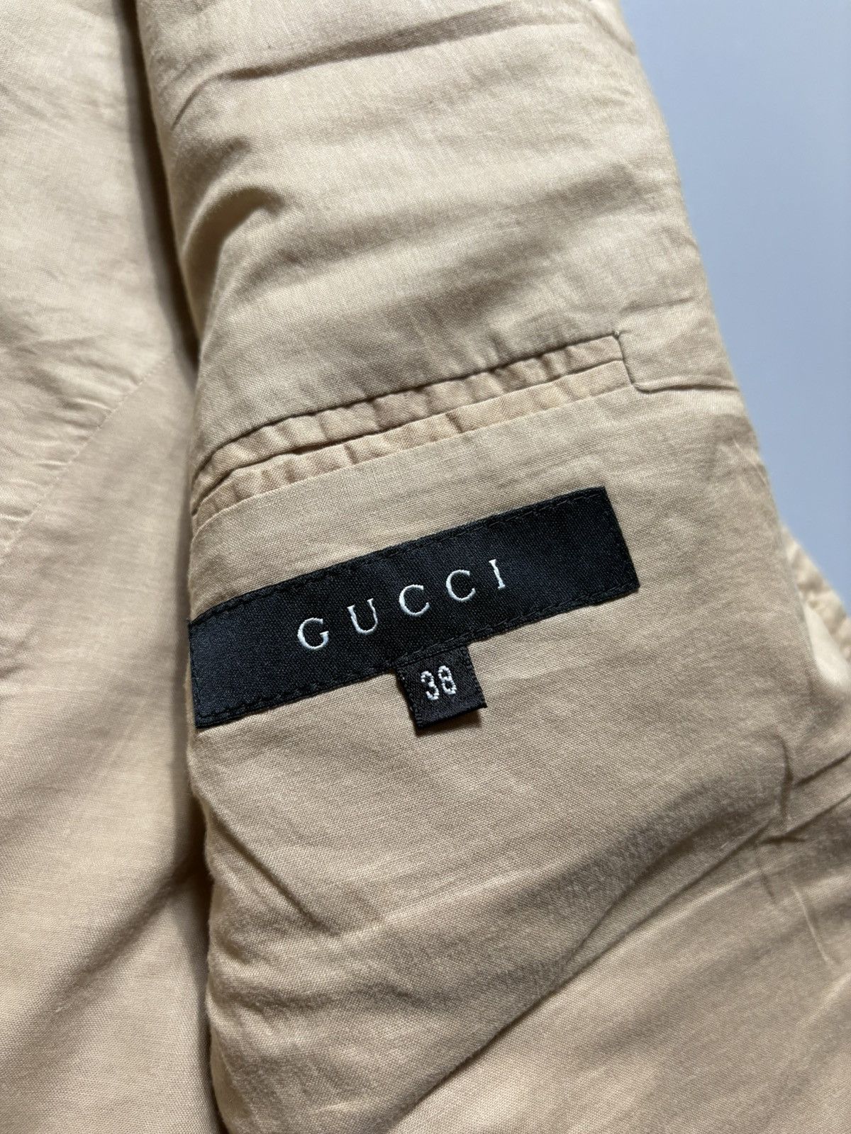 Gucci GUCCI TOMFORD ERA MILITARY CROP JACKET Size XS / US 0-2 / IT 36-38 - 12 Thumbnail