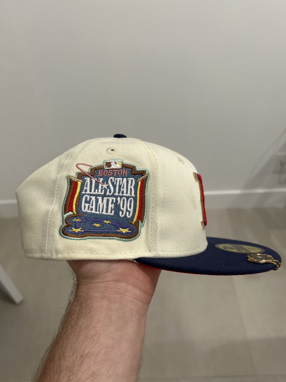 New Era Boston Red Sox Fitted Size ONE SIZE - 2 Thumbnail