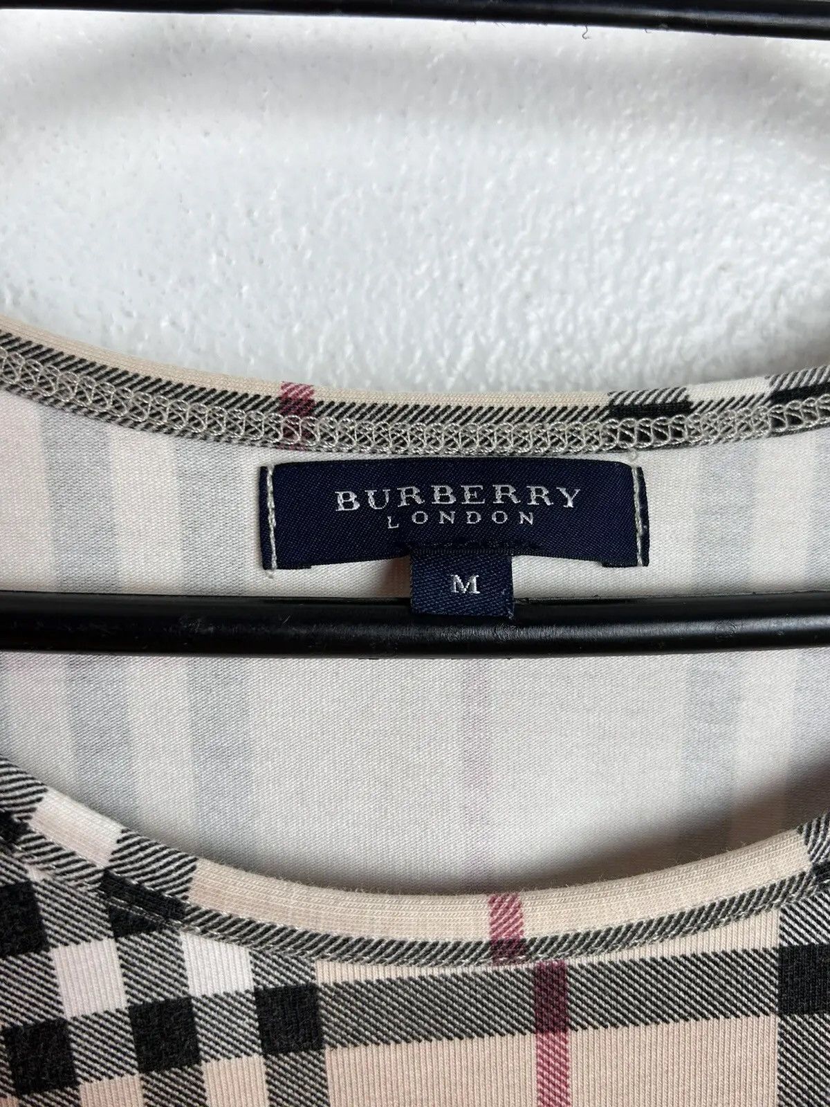 Burberry Vintage Burberry London Nova Check 3/4 Sleeve T-Shirt Size M / US 6-8 / IT 42-44 - 3 Thumbnail