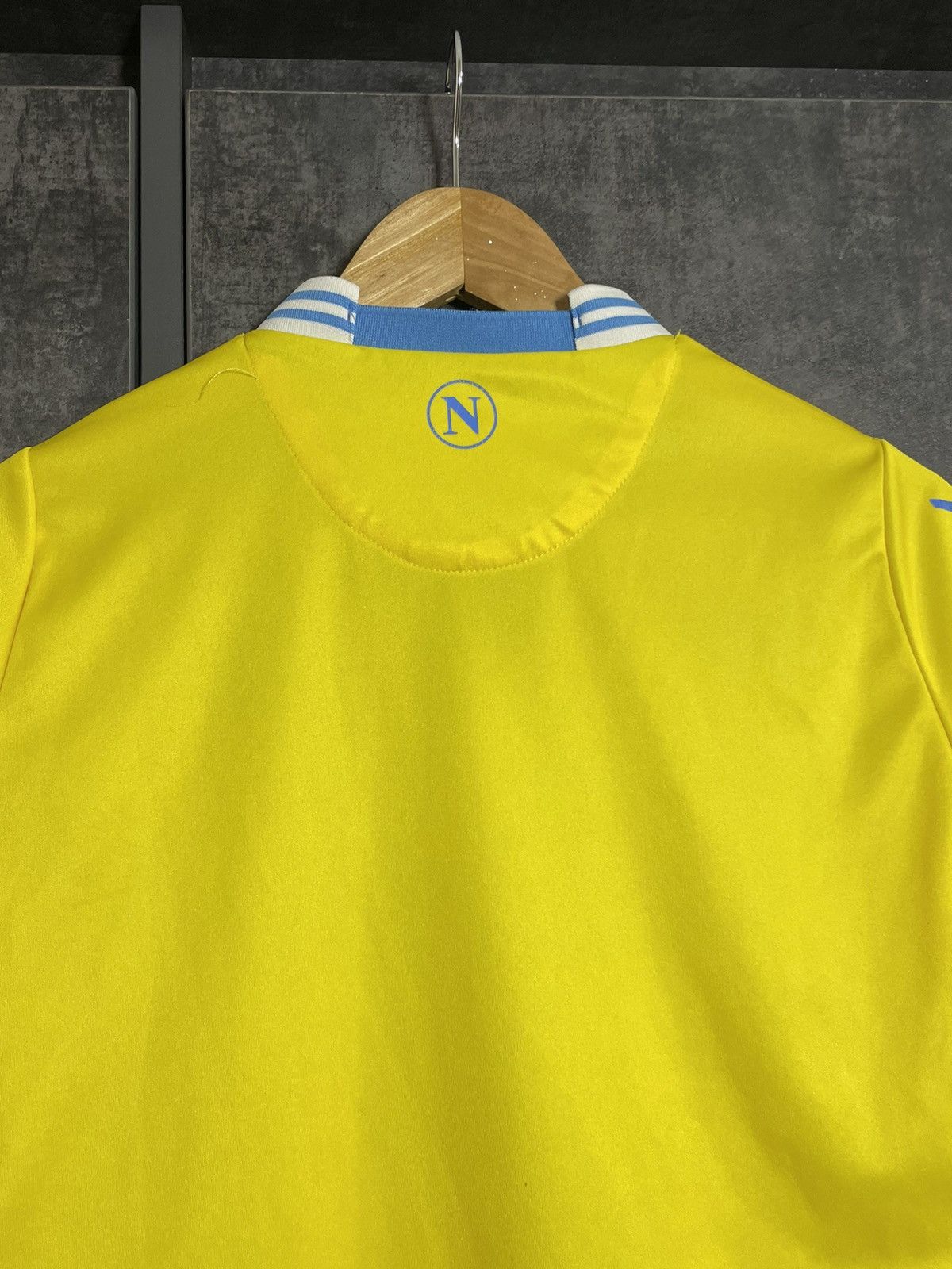 Vintage Vintage Napoli Third 2014 Kit Soccer Jersey Rare Macron Size US M / EU 48-50 / 2 - 13 Thumbnail